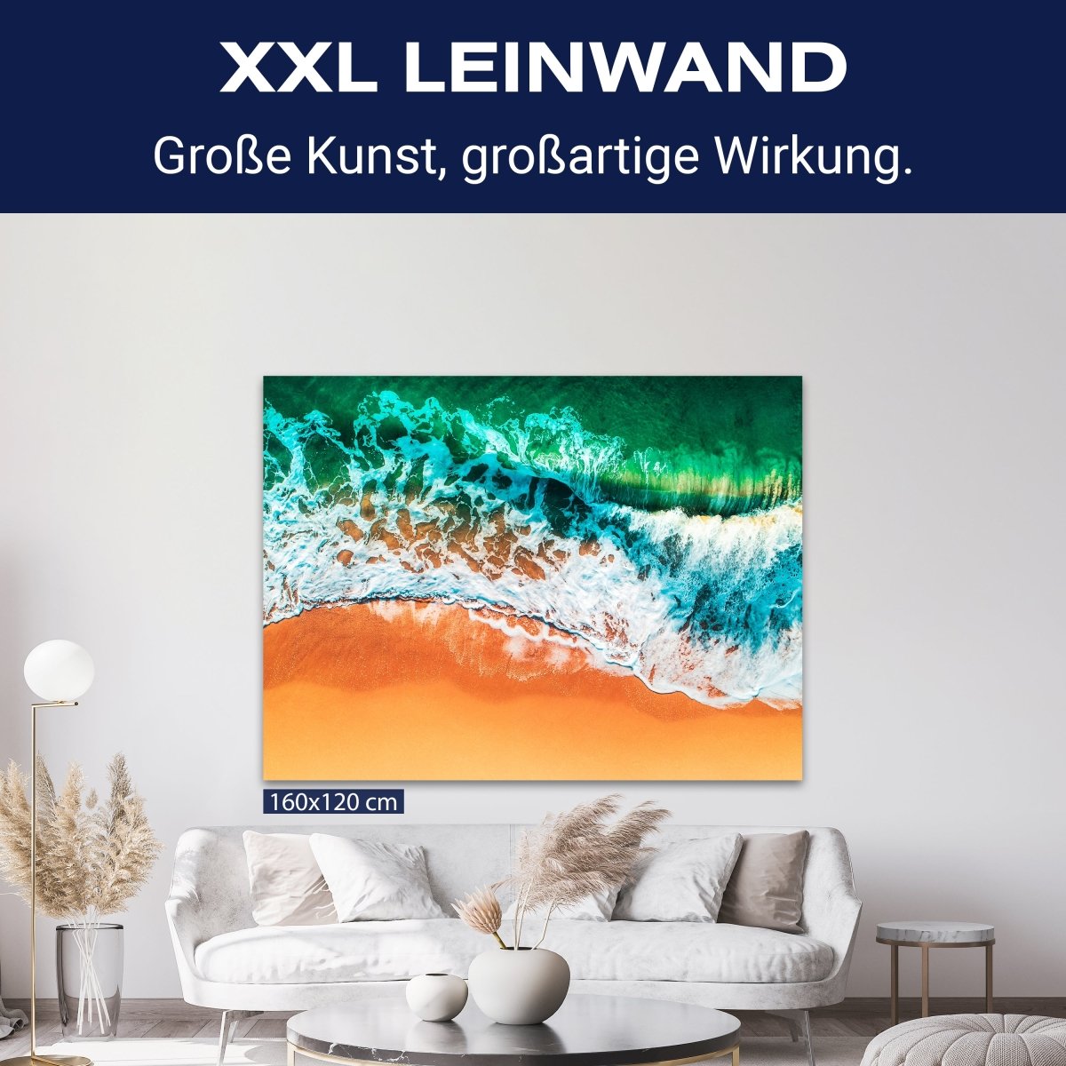 Leinwandbild Meer & Wasser, Querformat, Strand & Meer 4 M0119 kaufen - Bild 9