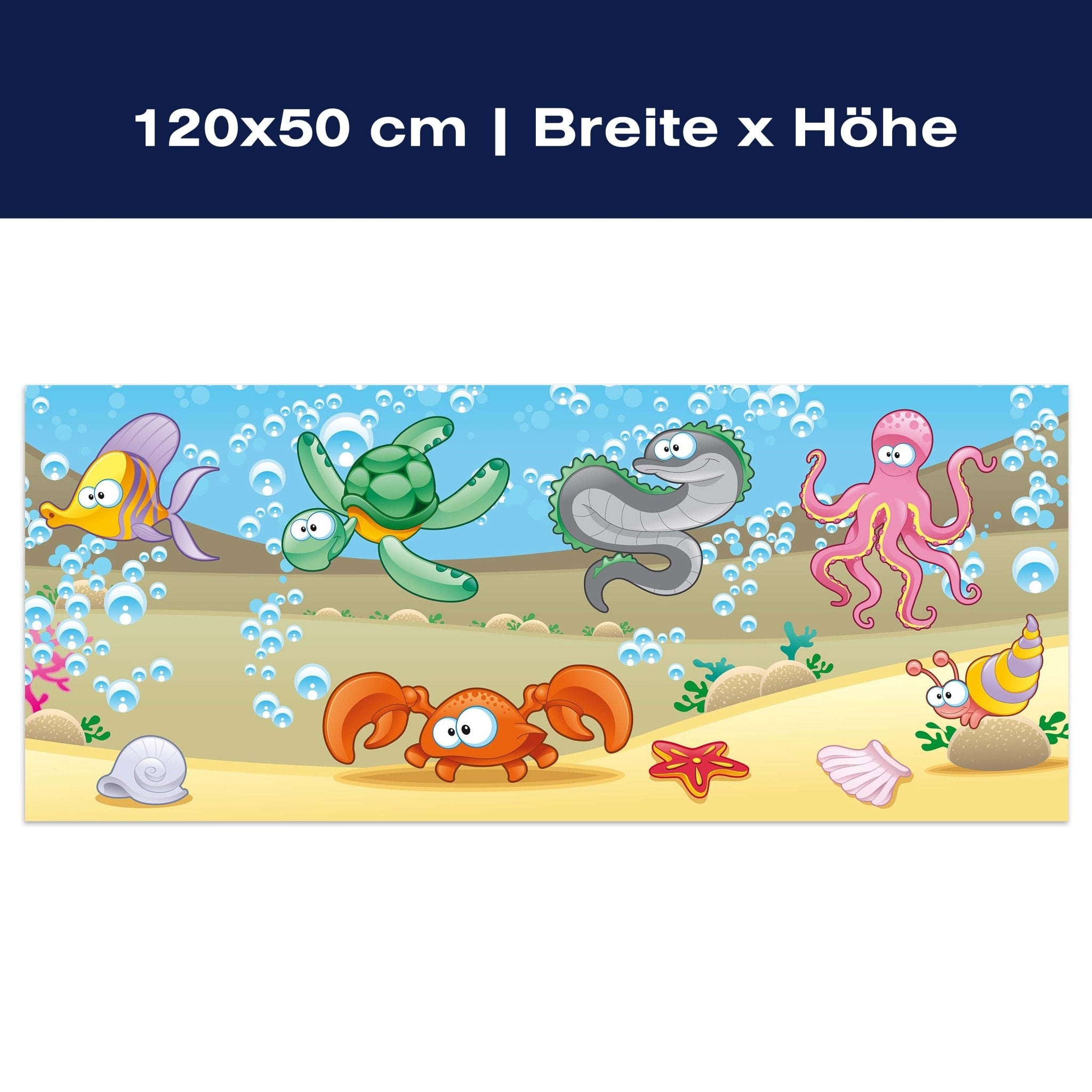 Leinwandbild Unterwassertiere Kinder M0176