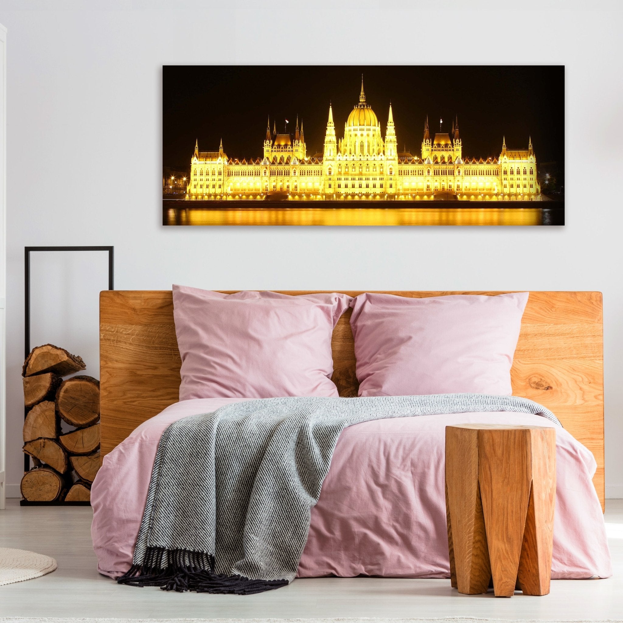 Leinwandbild Budapest bei Nacht M0226 kaufen - Bild 3