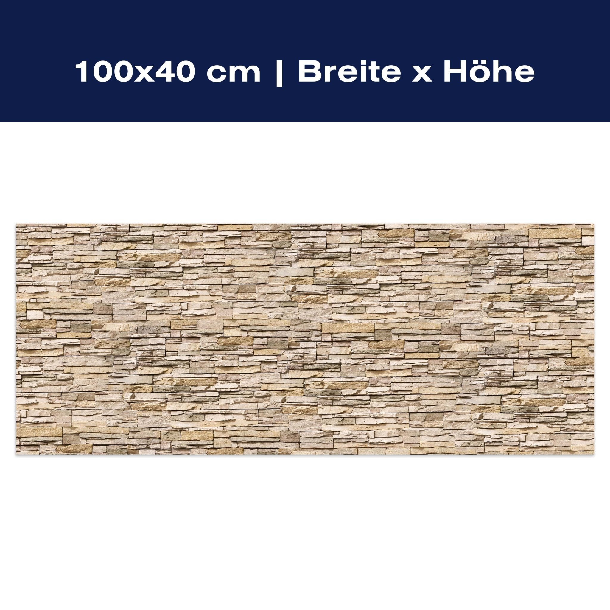 Leinwandbild Asia Stone Natur M0239