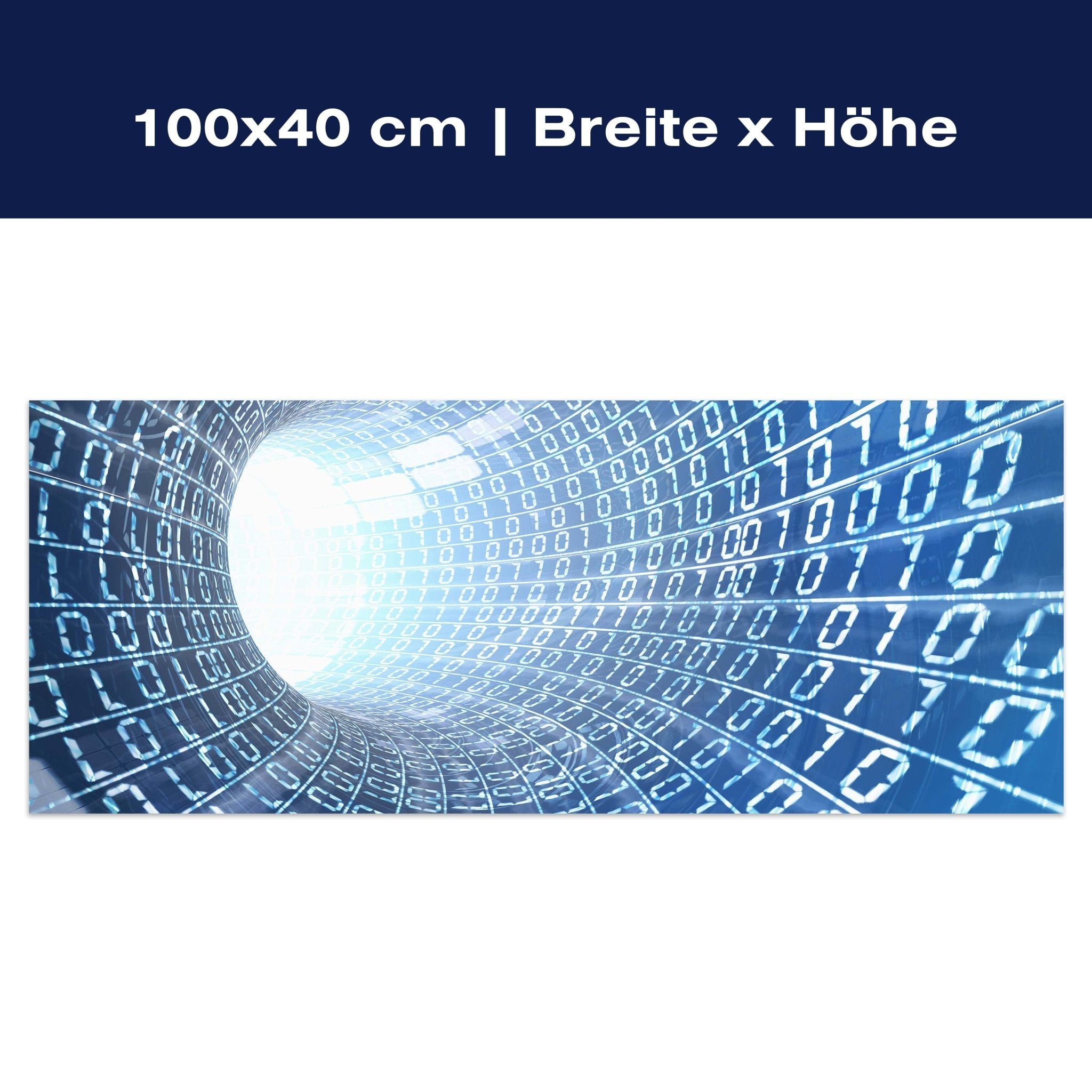 Leinwandbild Datentunnel Internet M0243