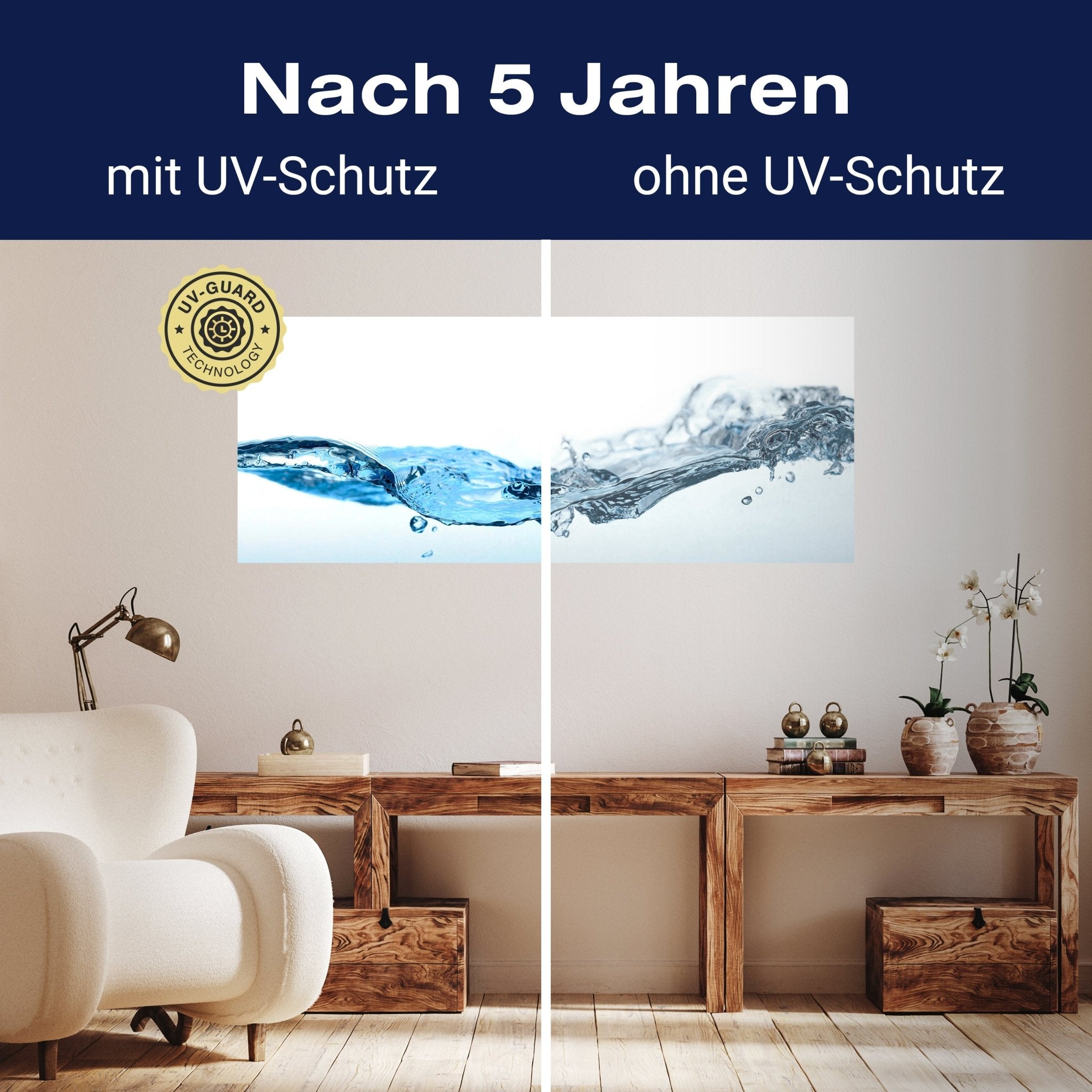 Leinwandbild Wasseroberfläche Natur M0270 kaufen - Bild 9