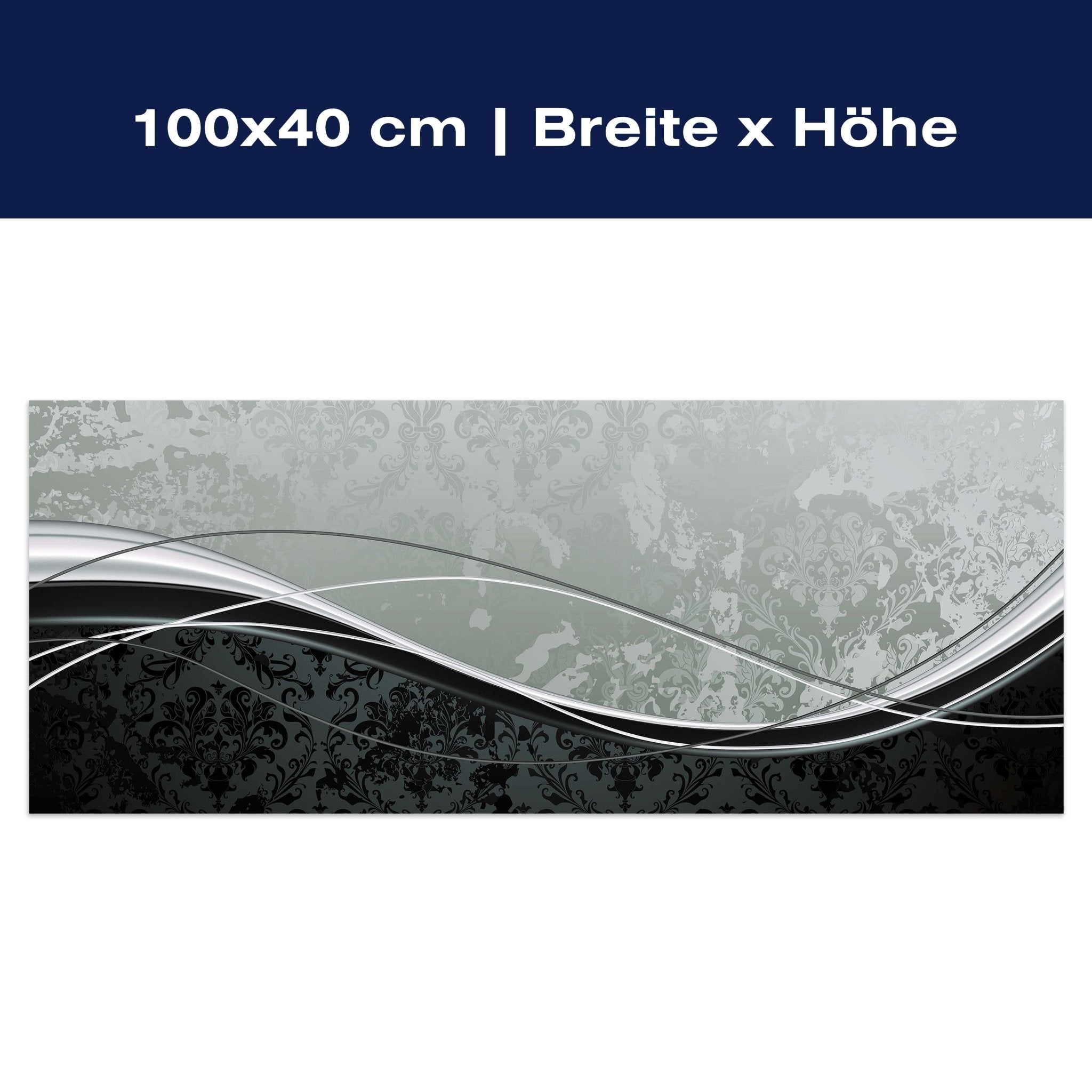 Leinwandbild Eleganter Schwung M0308