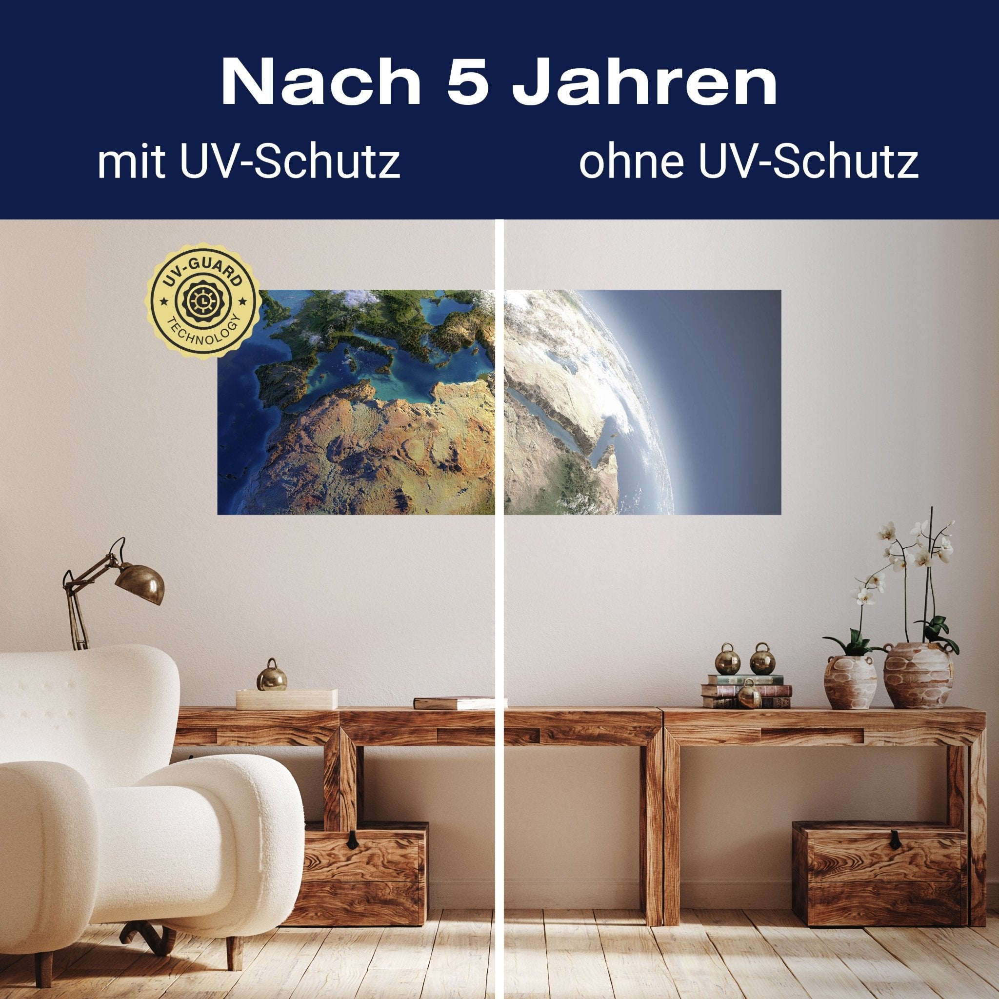 Leinwandbild Blauer Planet M0361 kaufen - Bild 9