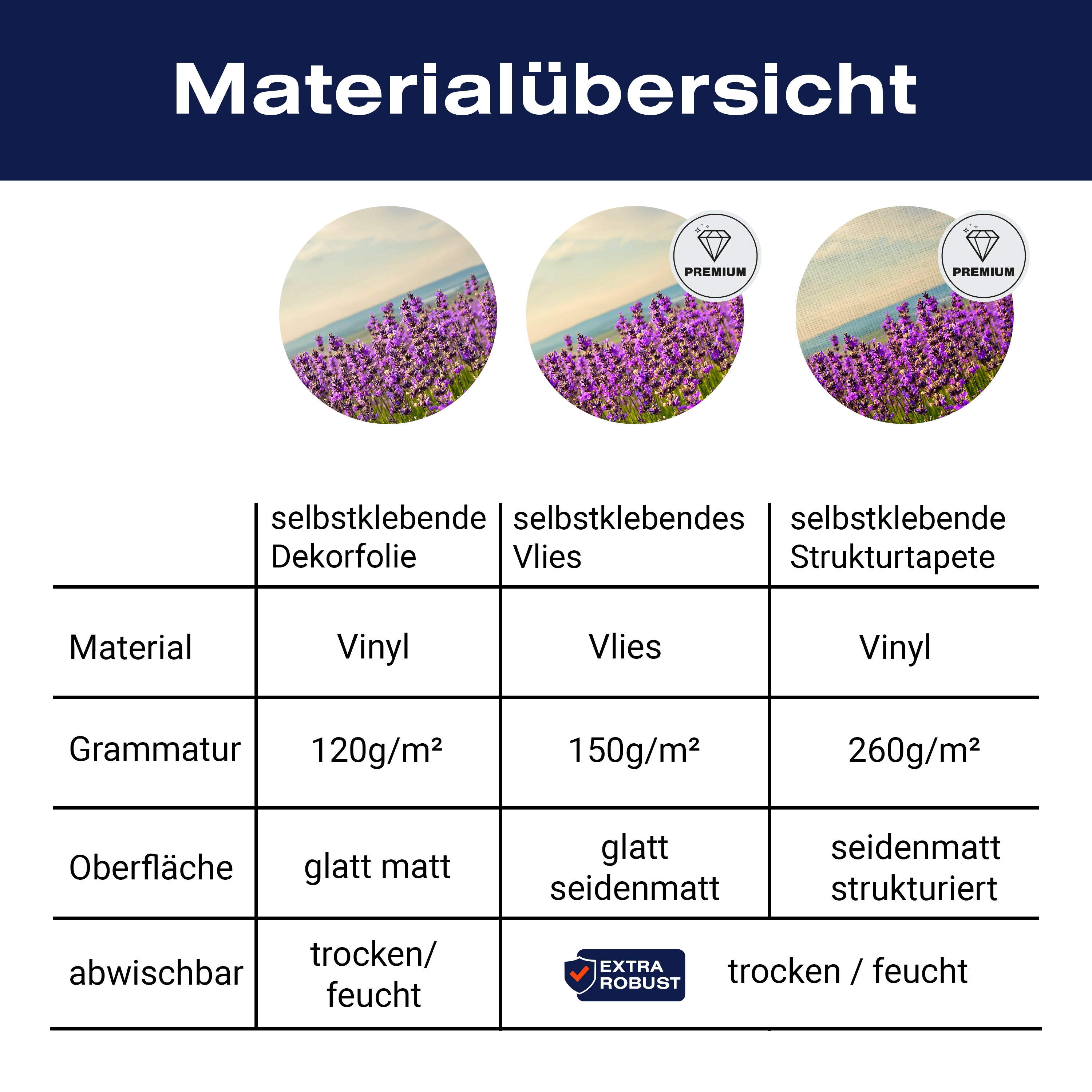 Türtapete Lavendel M0411 - Bild 9