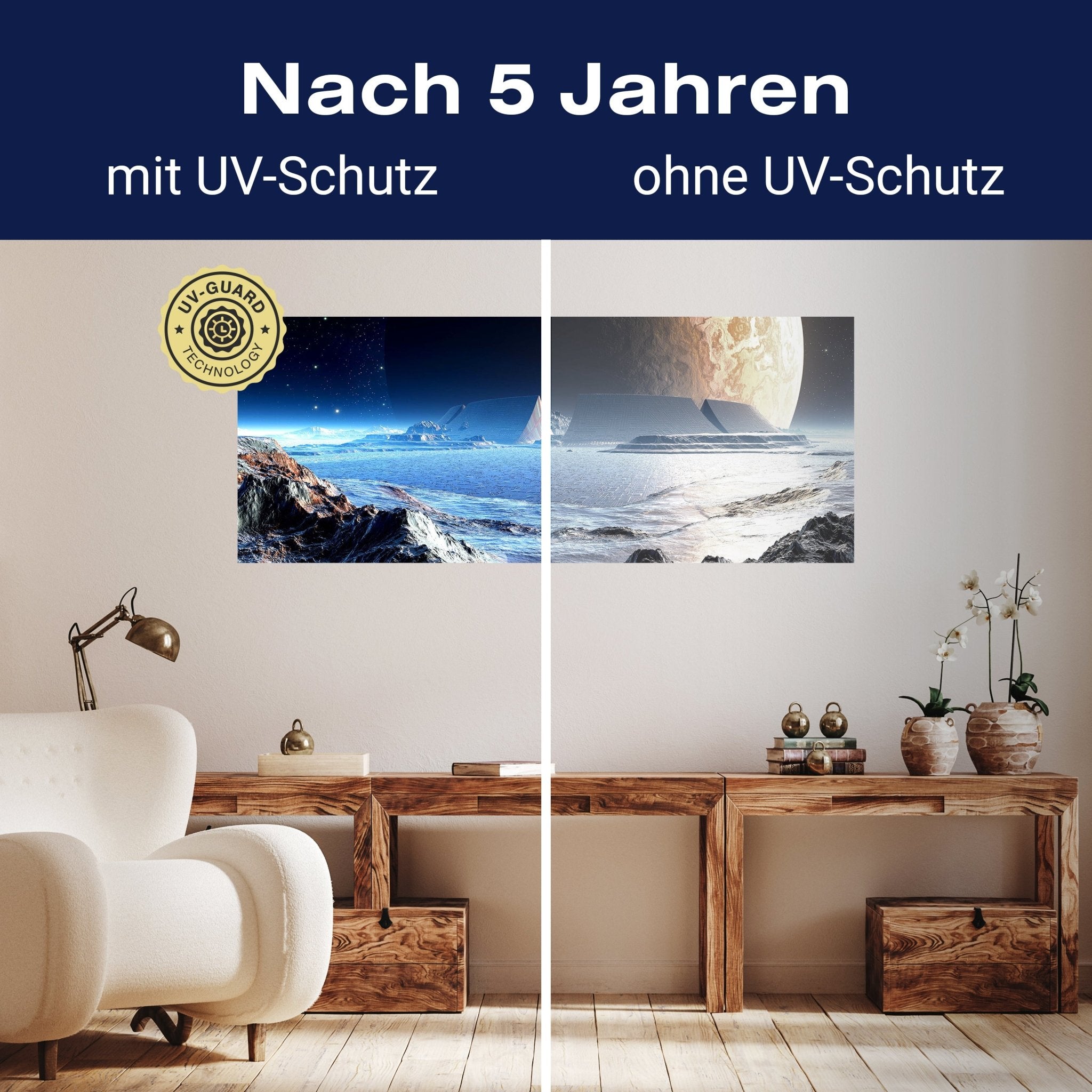 Leinwandbild Neuer Planet M0441 kaufen - Bild 9