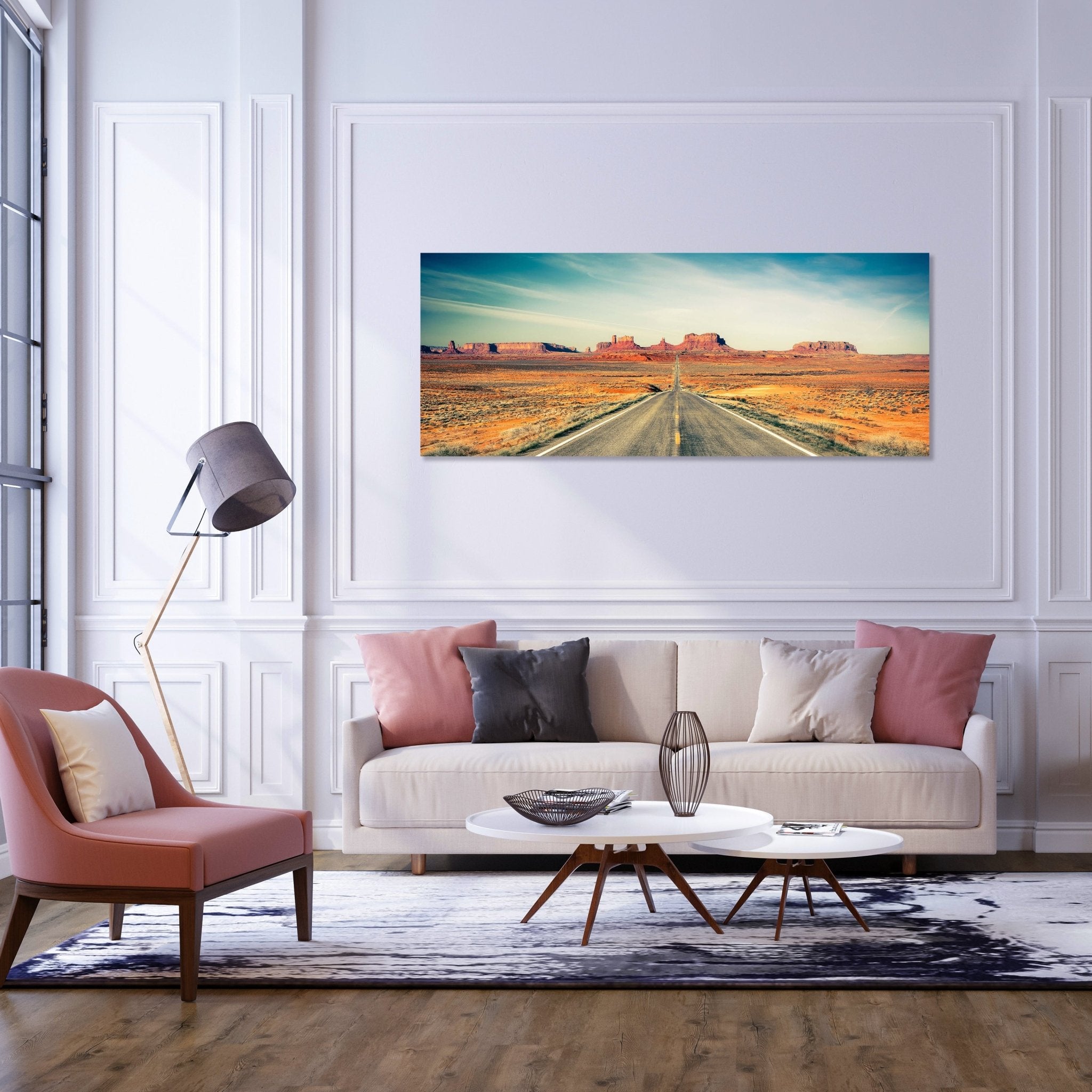 Leinwandbild Highway Monument Valley M0457 kaufen - Bild 2