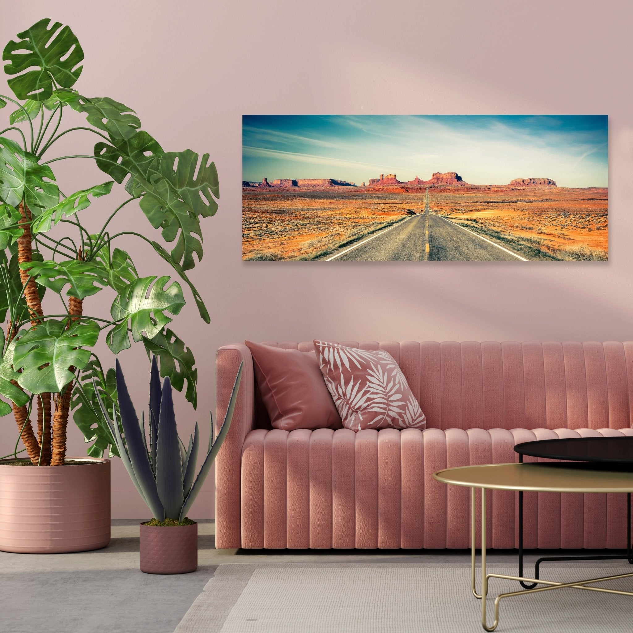 Leinwandbild Highway Monument Valley M0457 kaufen - Bild 3