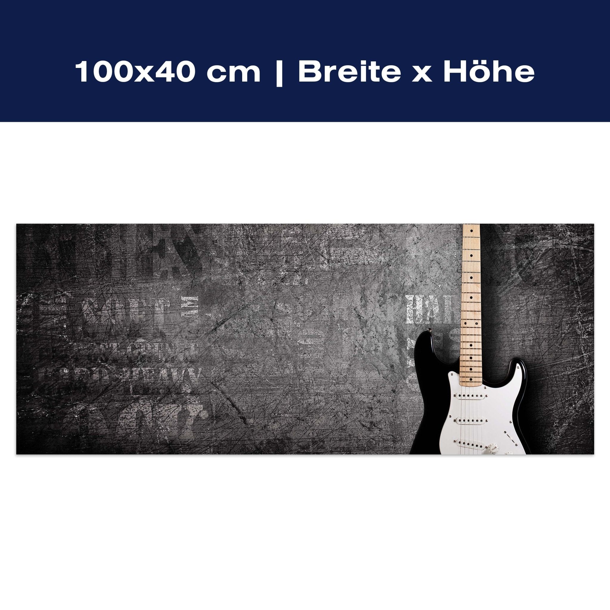 Leinwandbild E-Gitarre M0466