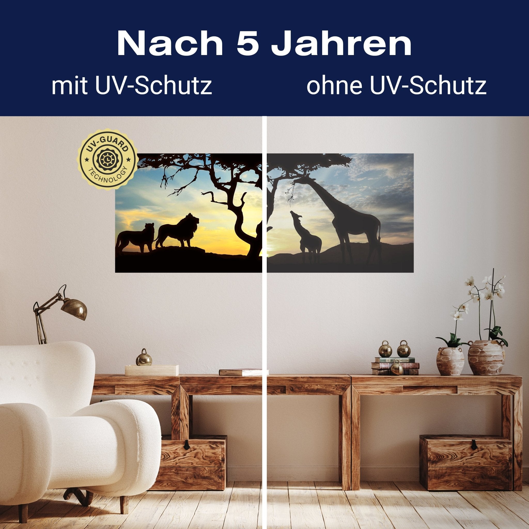 Leinwandbild Afrikanische Schatten M0521 kaufen - Bild 9