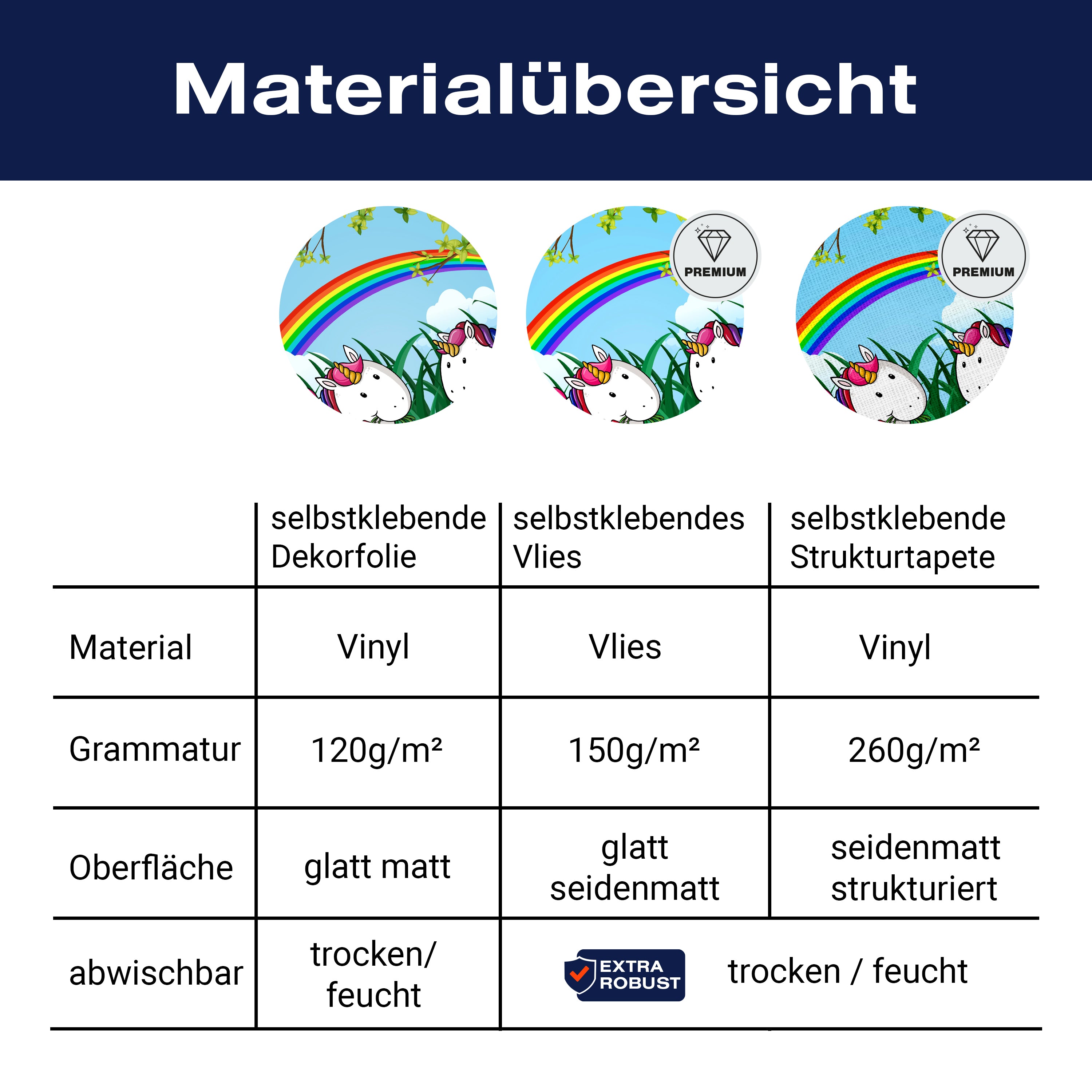 Türtapete Einhörner M0529 - Bild 9