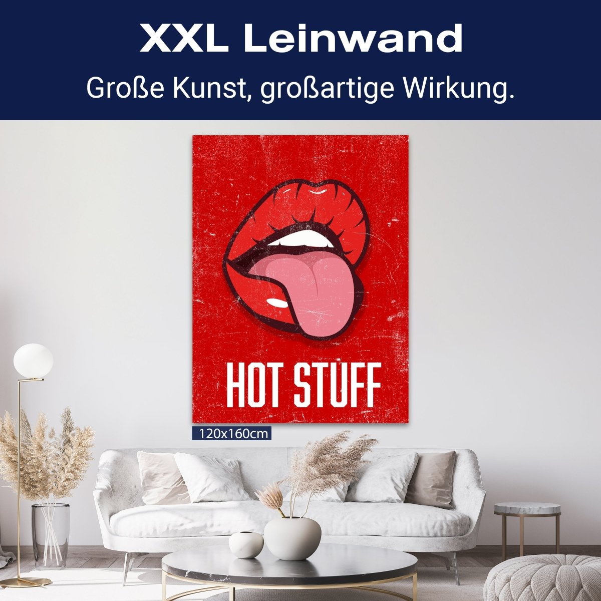 Leinwandbild Spruch, Hot Stuff M0537 kaufen - Bild 9