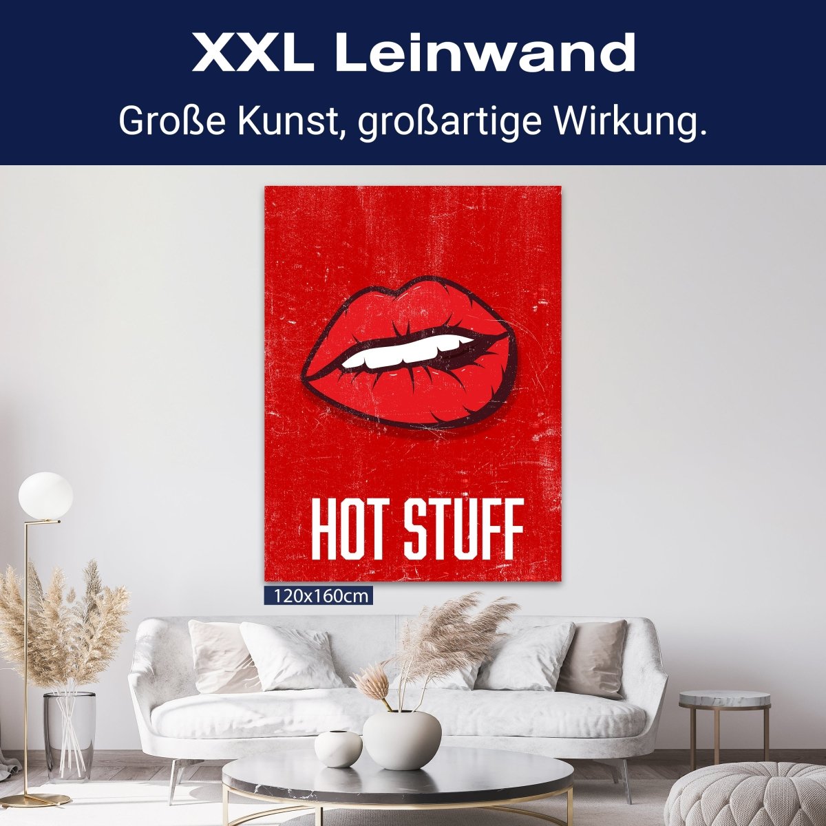 Leinwandbild Spruch, Hot Stuff M0539 kaufen - Bild 9