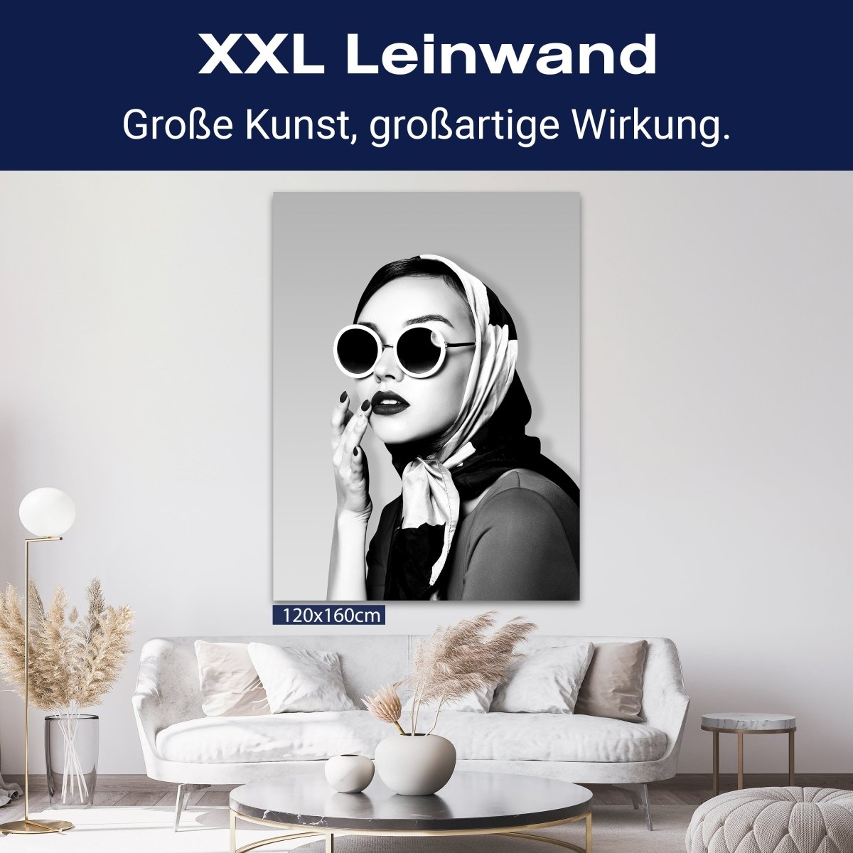 Leinwandbild Models, Schwarz-Weiß M0546 kaufen - Bild 9