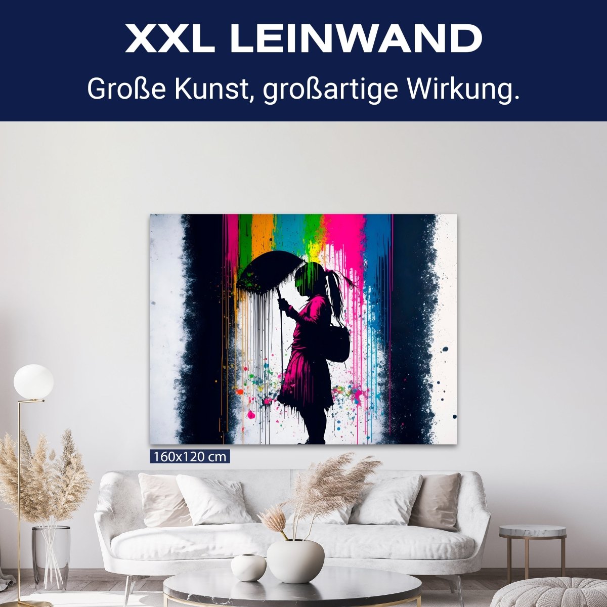 Leinwandbild Digital Art, Mädchen, Querformat M0607 kaufen - Bild 9