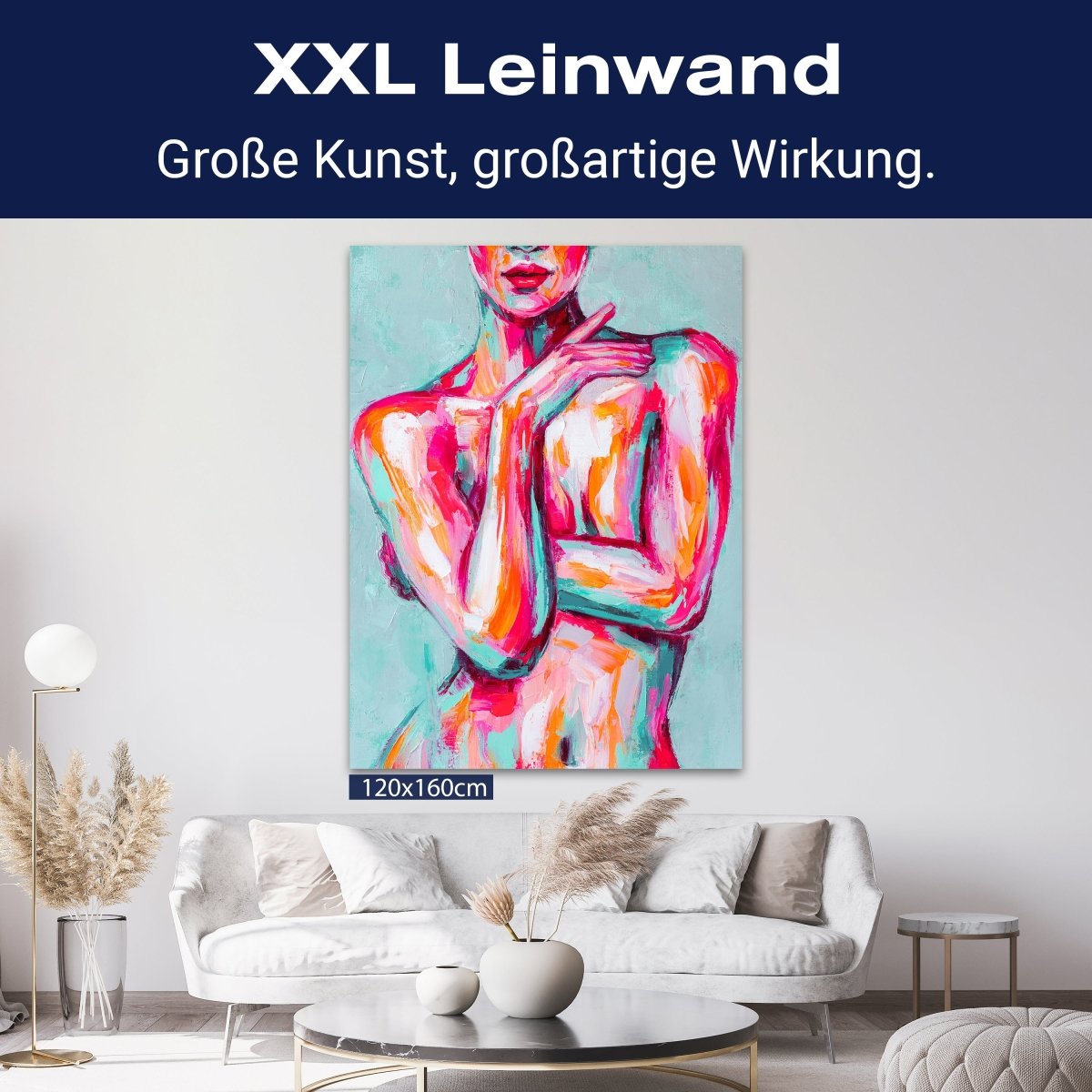 Leinwandbild Malerei, Frau, Hochformat M0617 kaufen - Bild 9