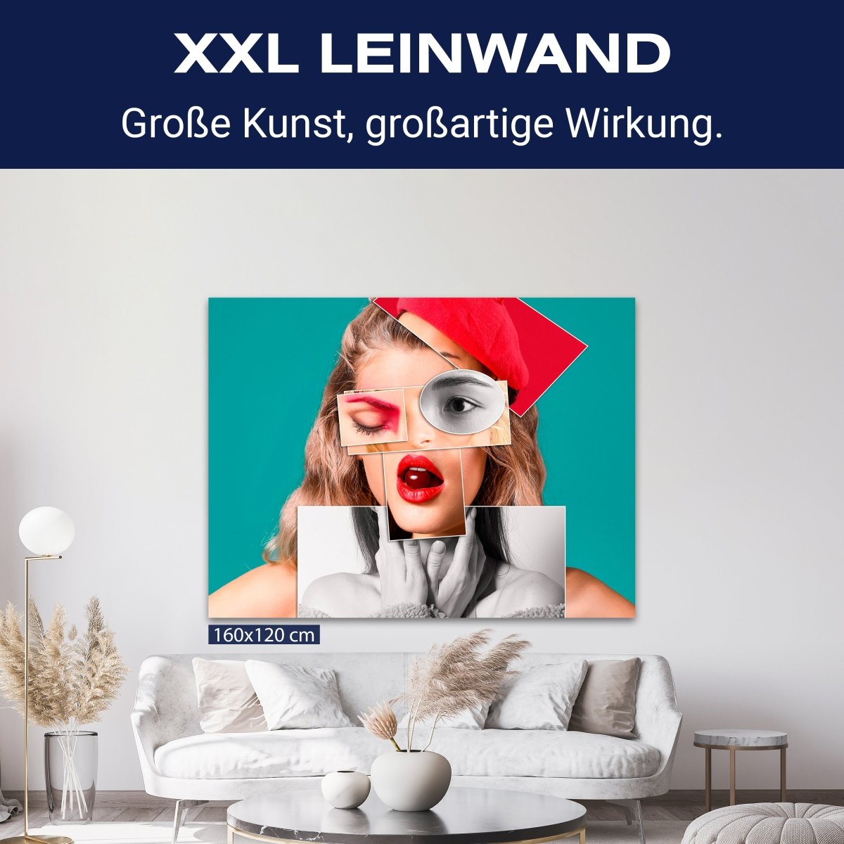 Leinwandbild Digital Art, Frau, Querformat M0628 kaufen - Bild 9