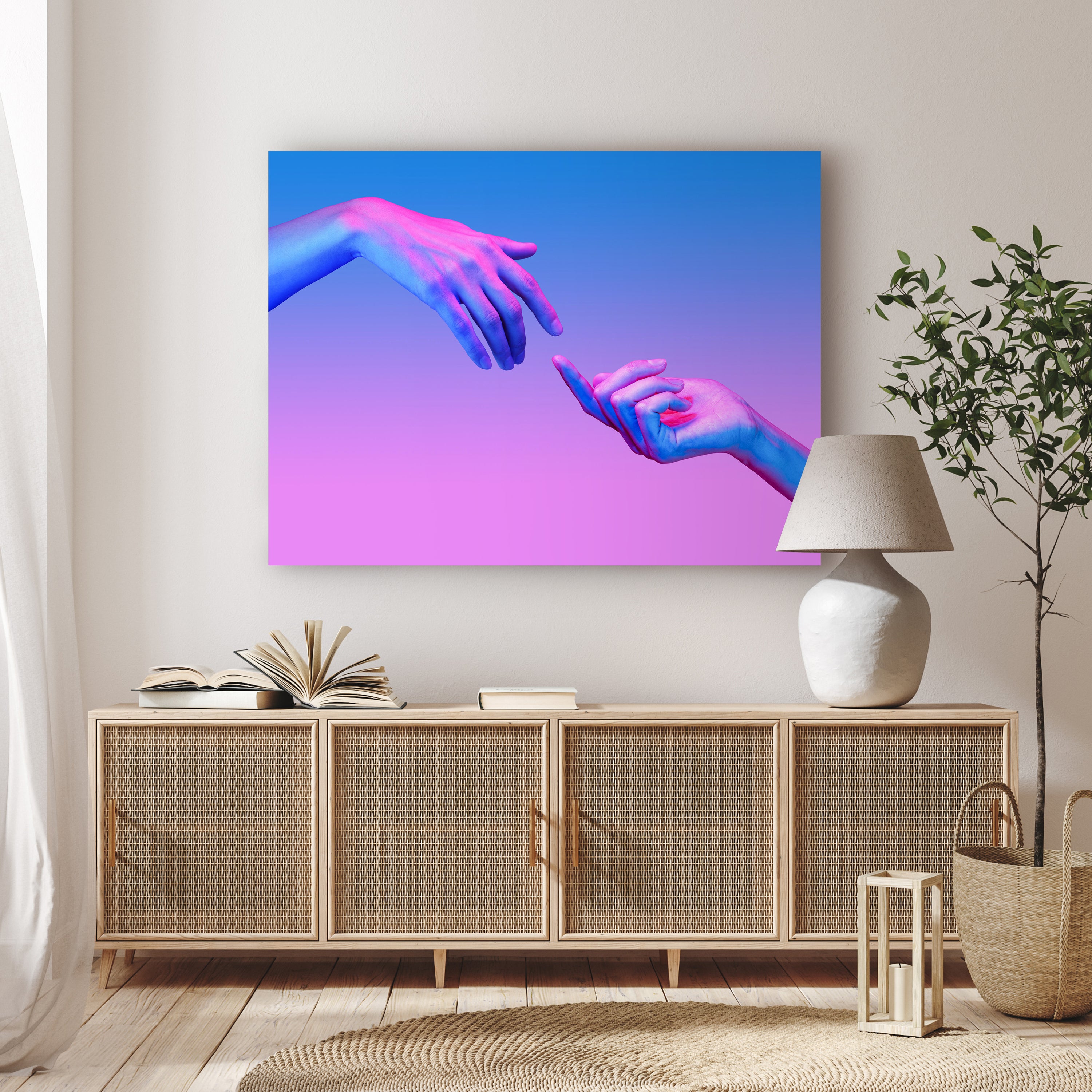 Leinwandbild Digital Art, Hände, Querformat M0629 kaufen - Bild 2