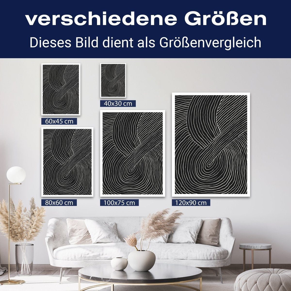 Leinwandbild Minimalismus, Hochformat M0650 kaufen - Bild 8