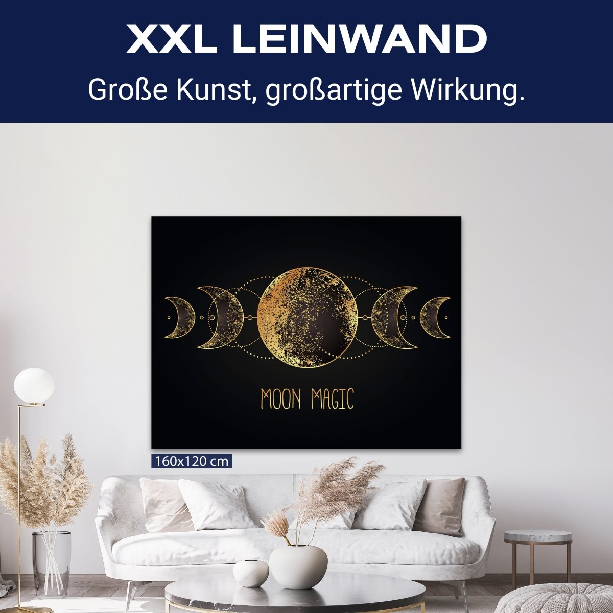 Leinwandbild Weltall, Mond, Querformat M0697 kaufen - Bild 9