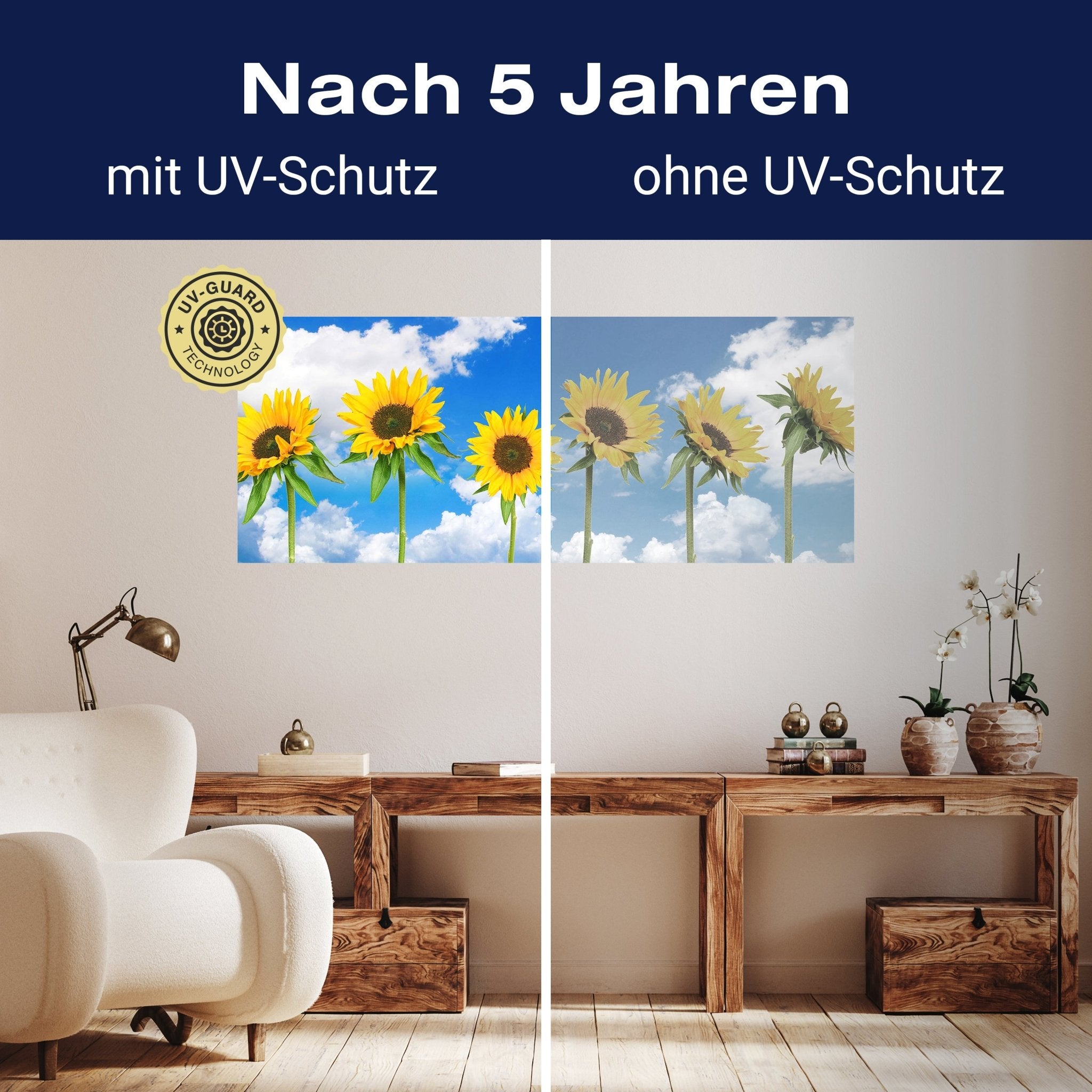 Leinwandbild Sonnenblumen M0705 kaufen - Bild 9