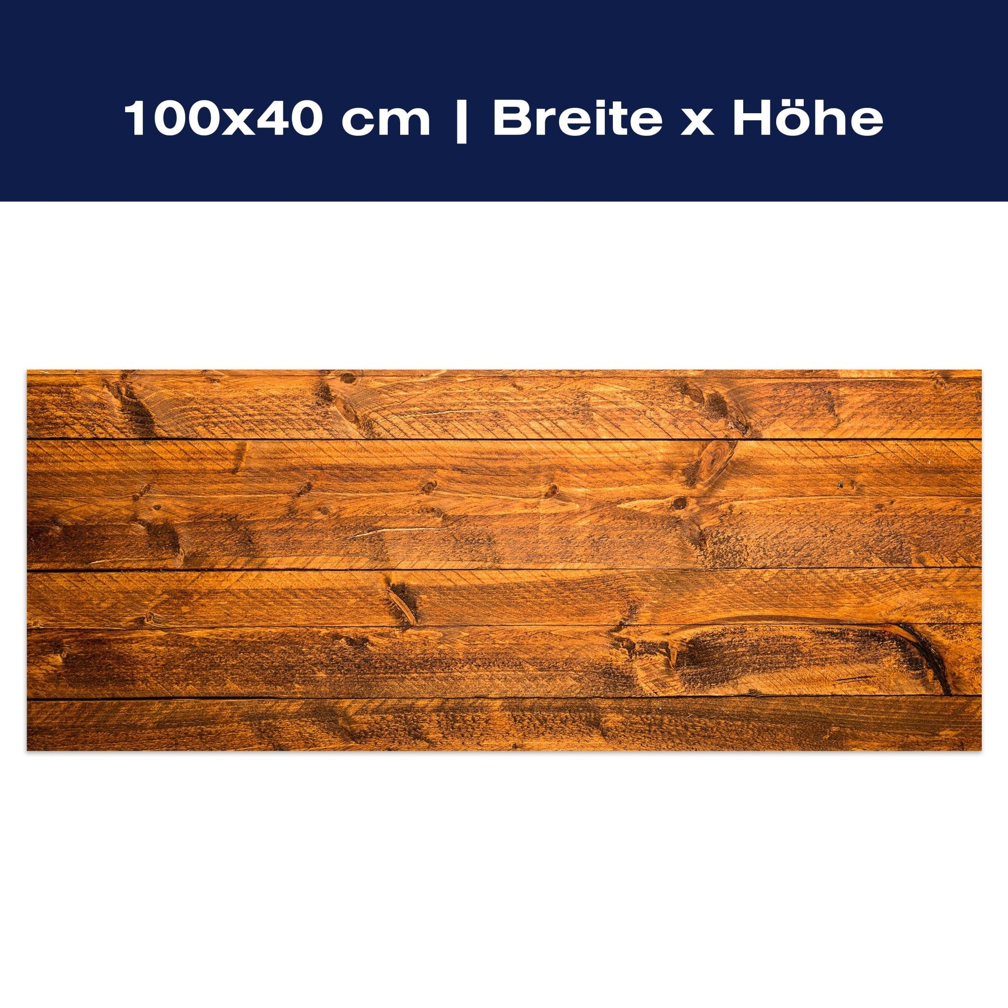 Leinwandbild Alte Holzwand M0719