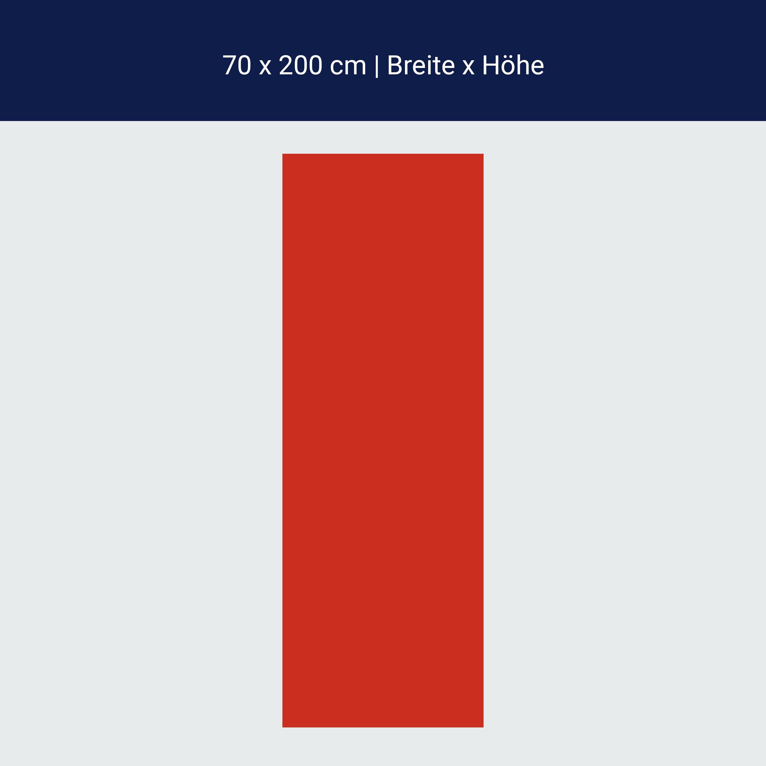 Türtapete einfarbig Rot M0754