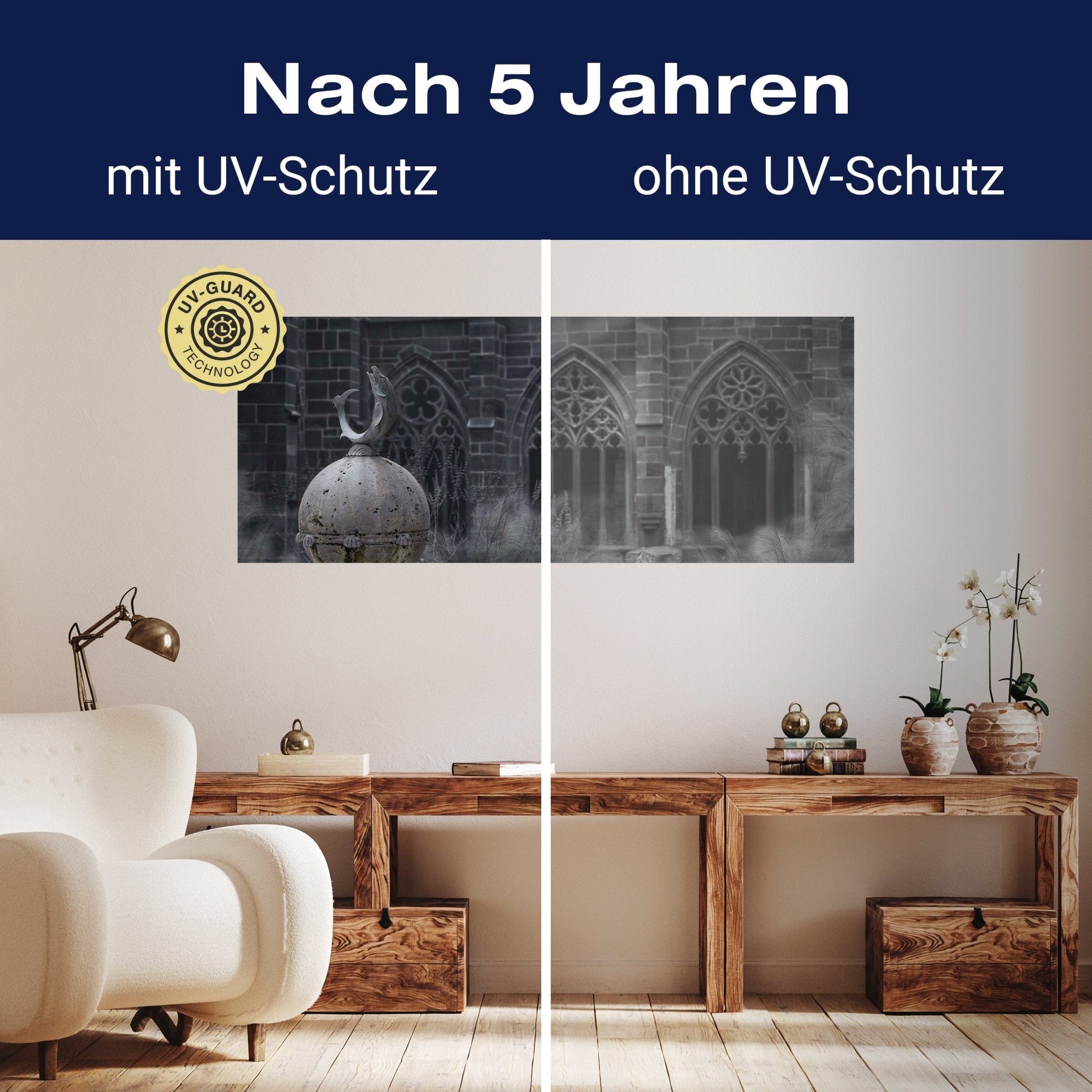 Leinwandbild Mittelalterliche mystisches Schloß M0771 kaufen - Bild 9