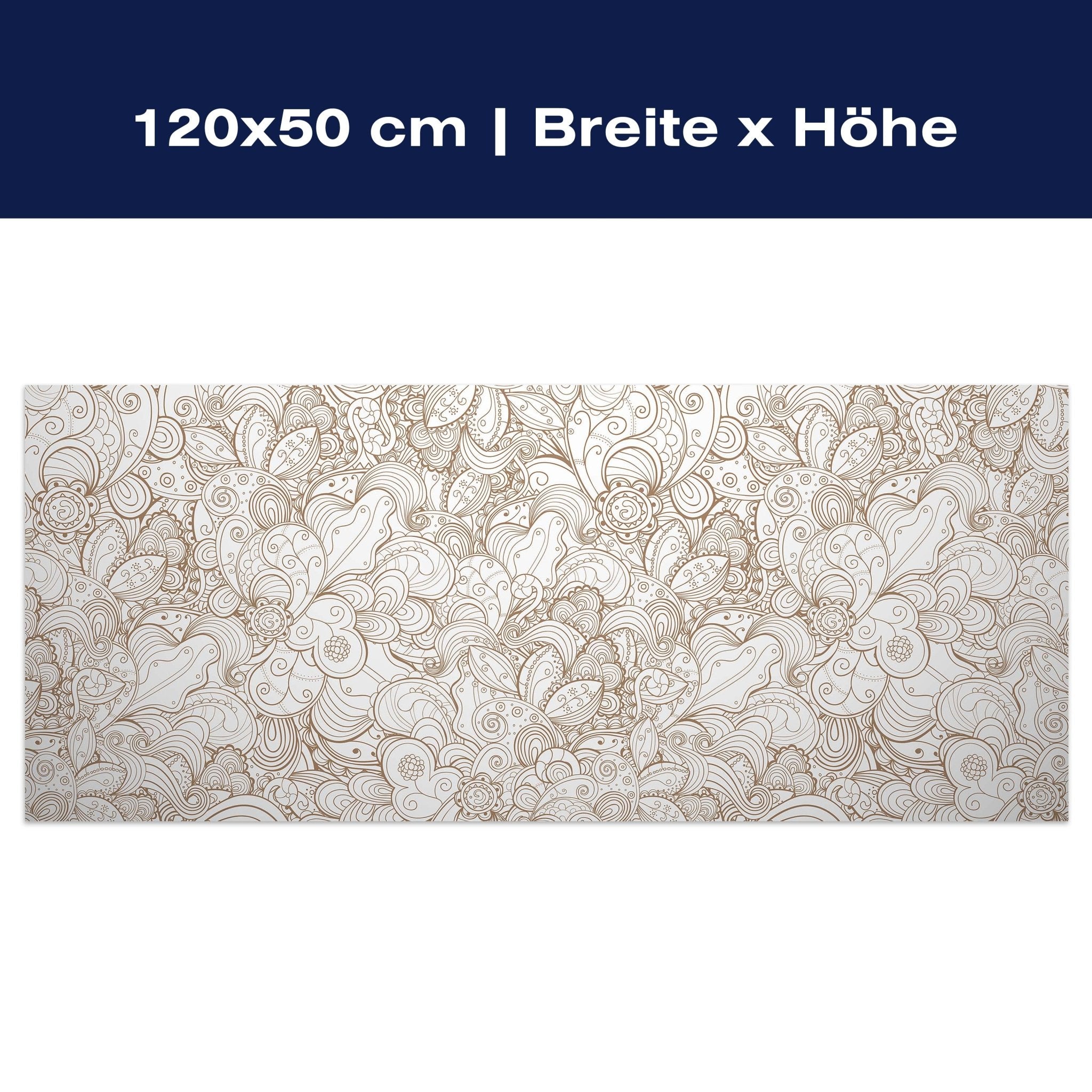 Leinwandbild Floral abstrakten Hintergrund M0775