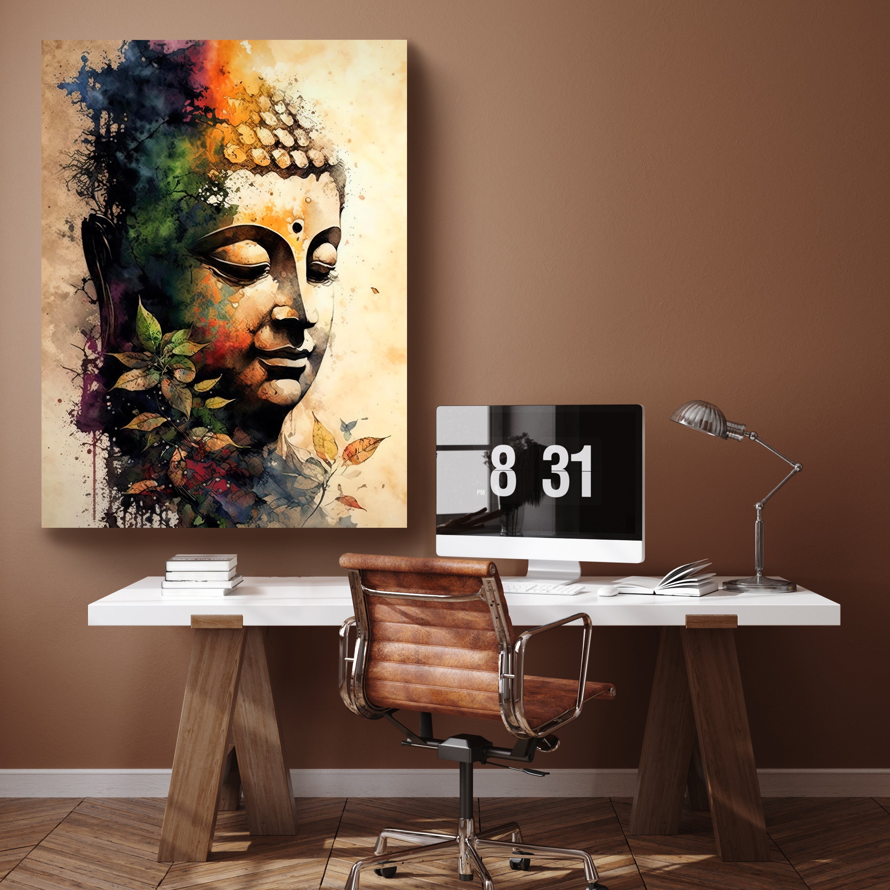 Leinwandbild Malerei, Buddha, Hochformat M0797 kaufen - Bild 2