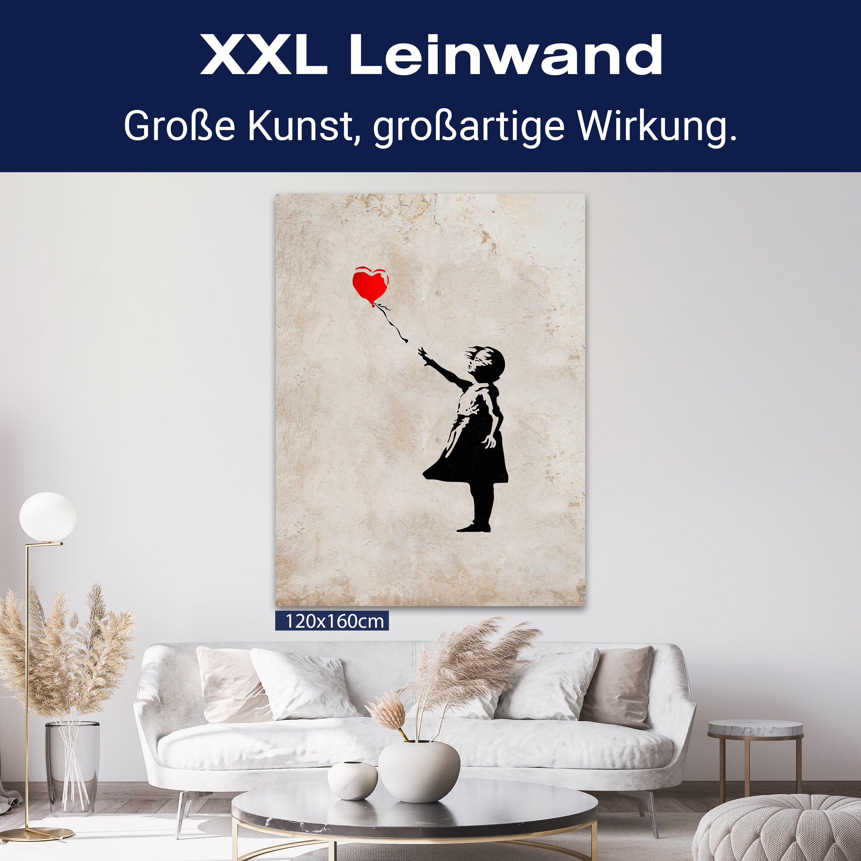 Leinwandbild Banksy Street Art M0831 kaufen - Bild 9