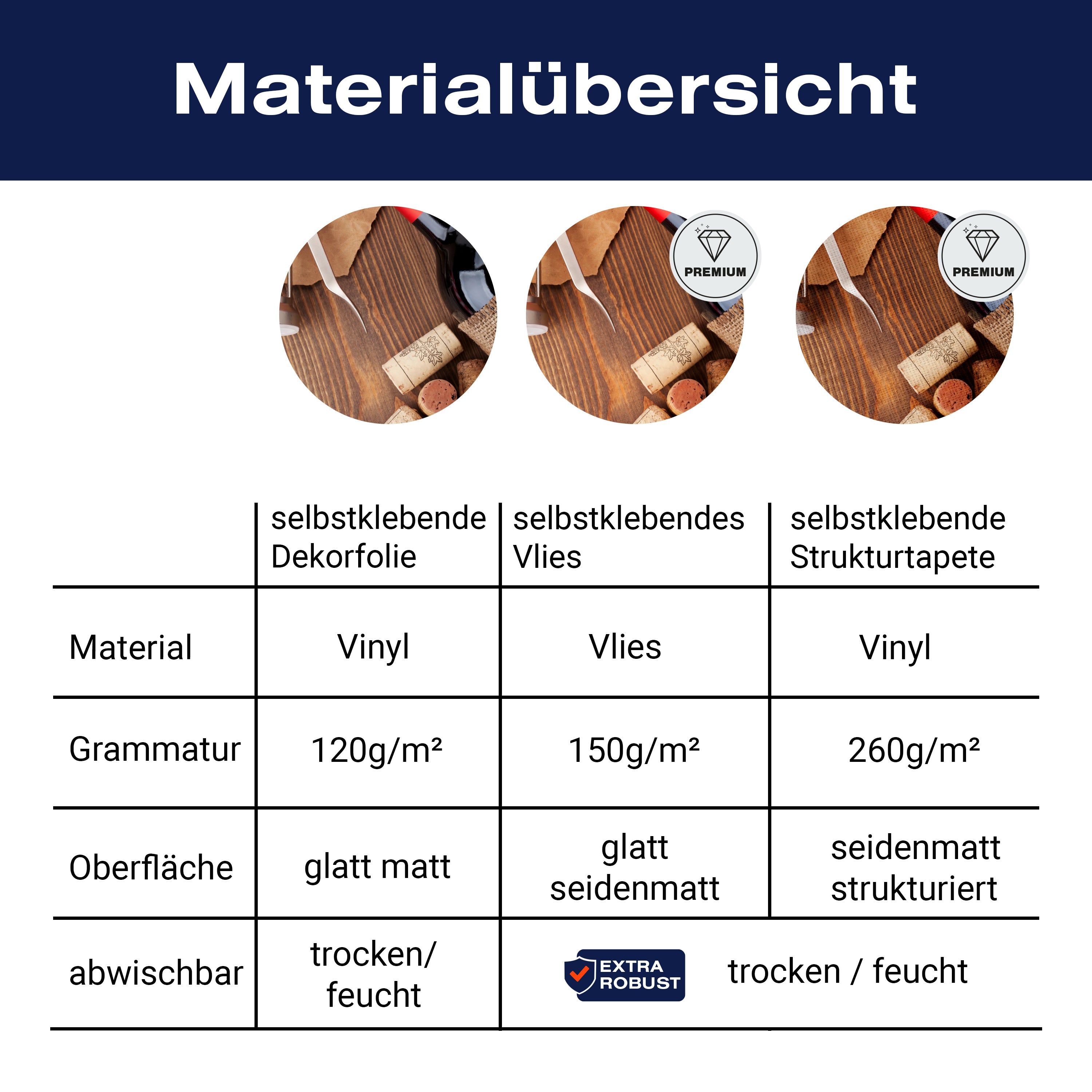 Türtapete Rotweinflasche, Schüssel mit Korken und Korkenzieher M0832 - Bild 9