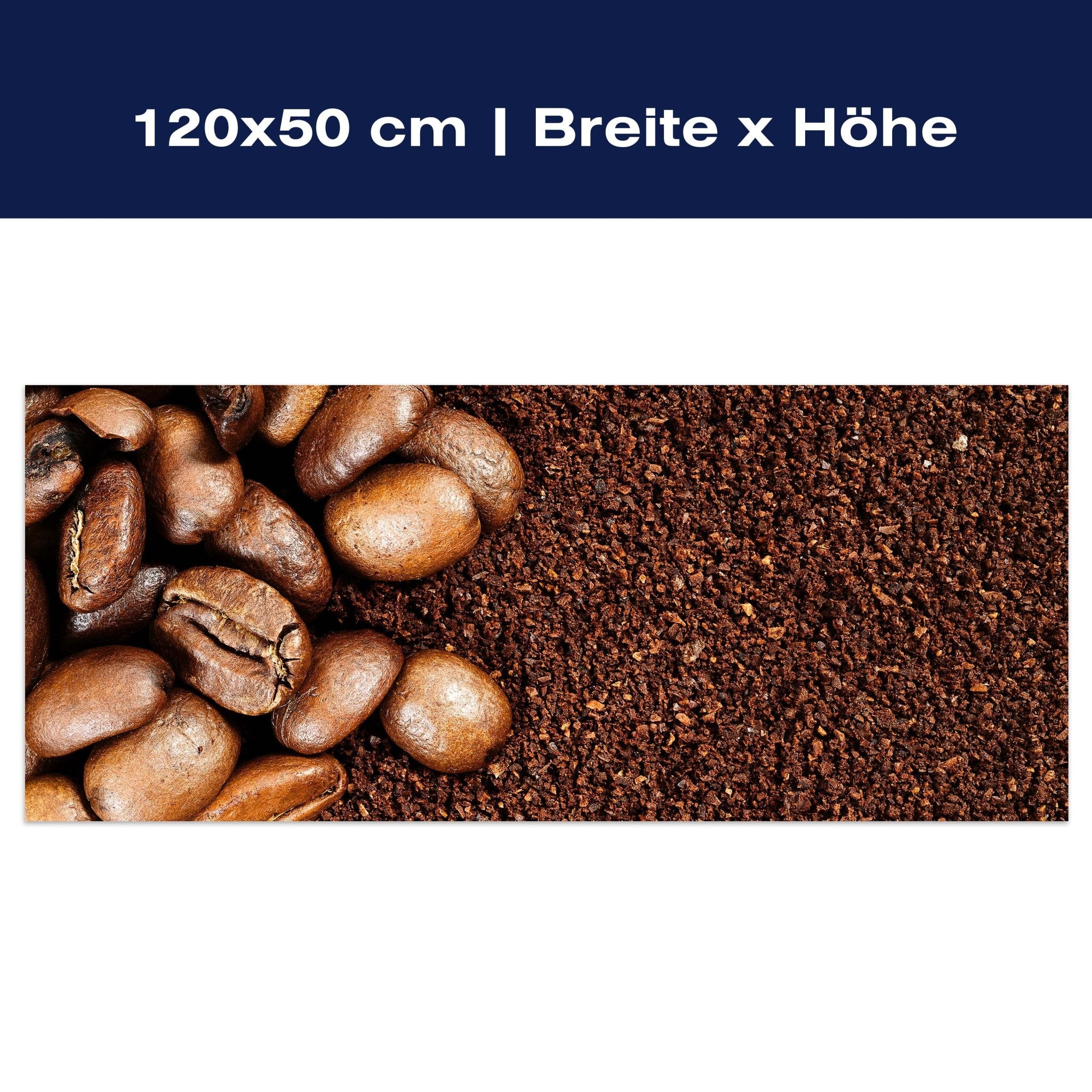 Leinwandbild Geröstete Kaffeebohnen M0835