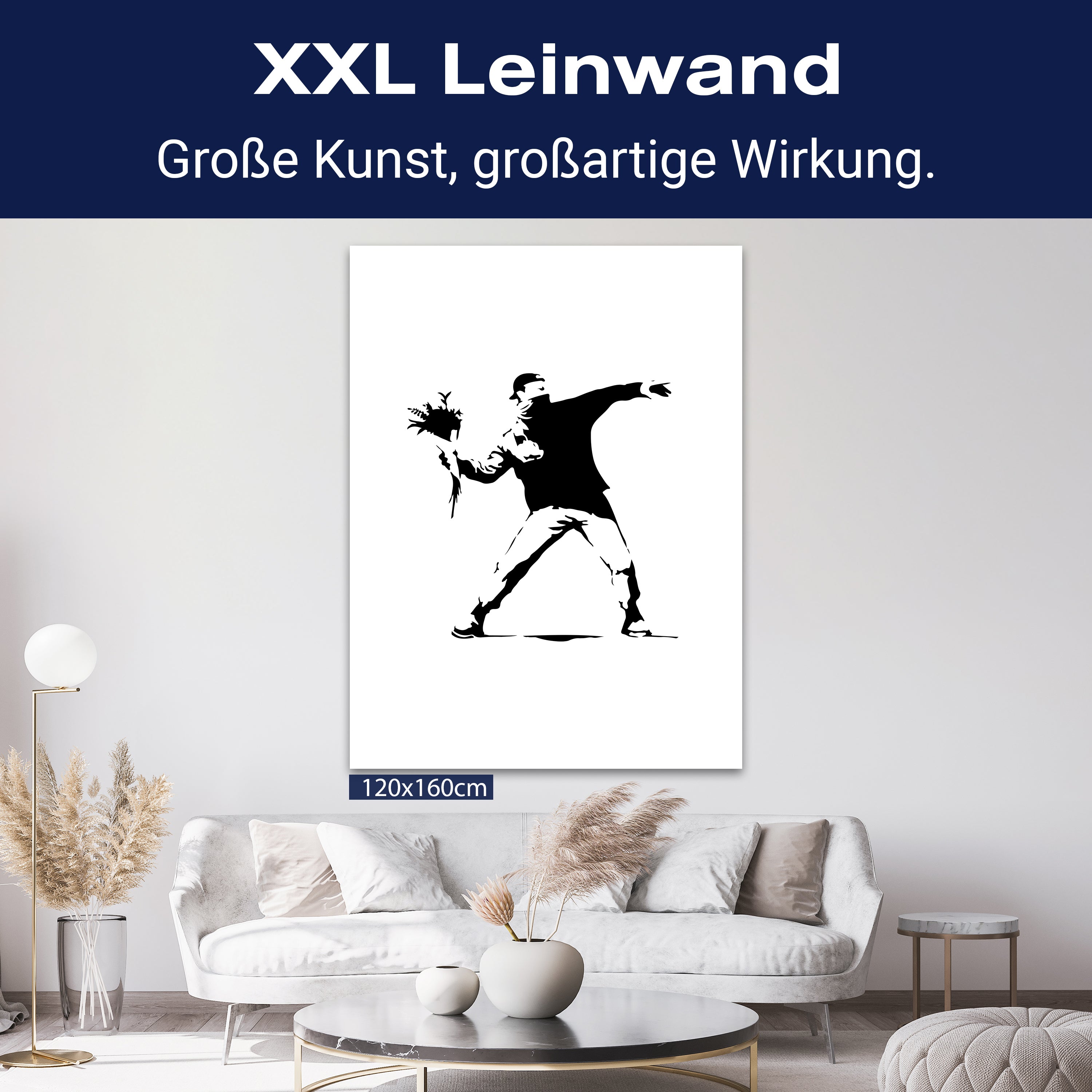 Leinwandbild Banksy Street Art M0837 kaufen - Bild 9