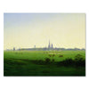 Leinwandbild Greifswalder Weiden Caspar David Friedrich M0854