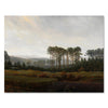 Leinwandbild Baumgruppe Caspar David Friedrich M0858