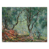 Leinwandbild Olive Trees in the Moreno Garden, Claude Monet M0871