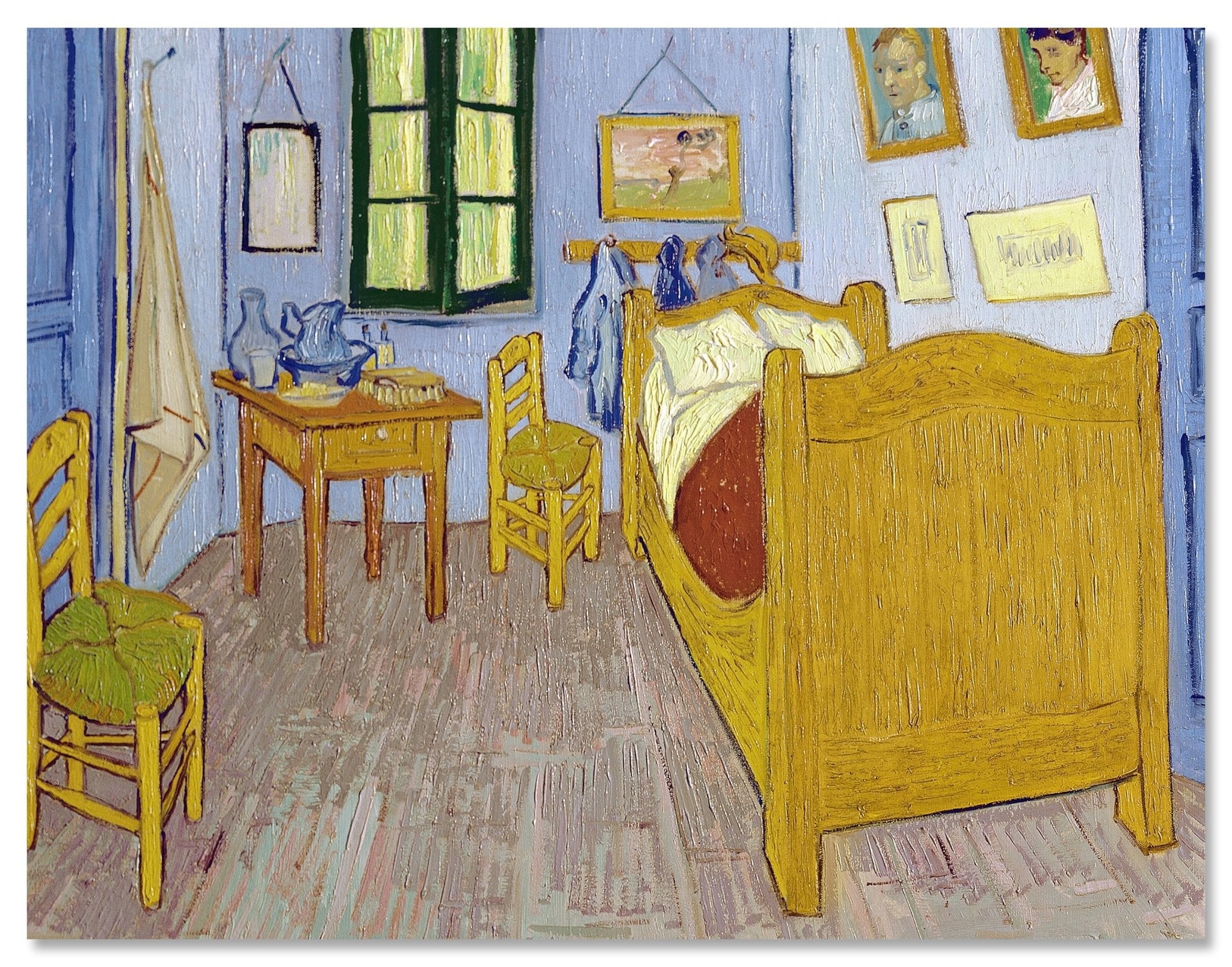 Leinwandbild Vincents Schlafzimmer in Arles, Vincent Van Gogh M0874