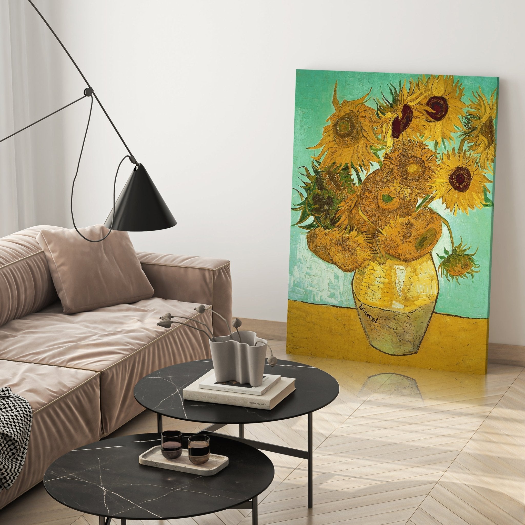 Leinwandbild Sonnenblumen,Van Gogh M0881