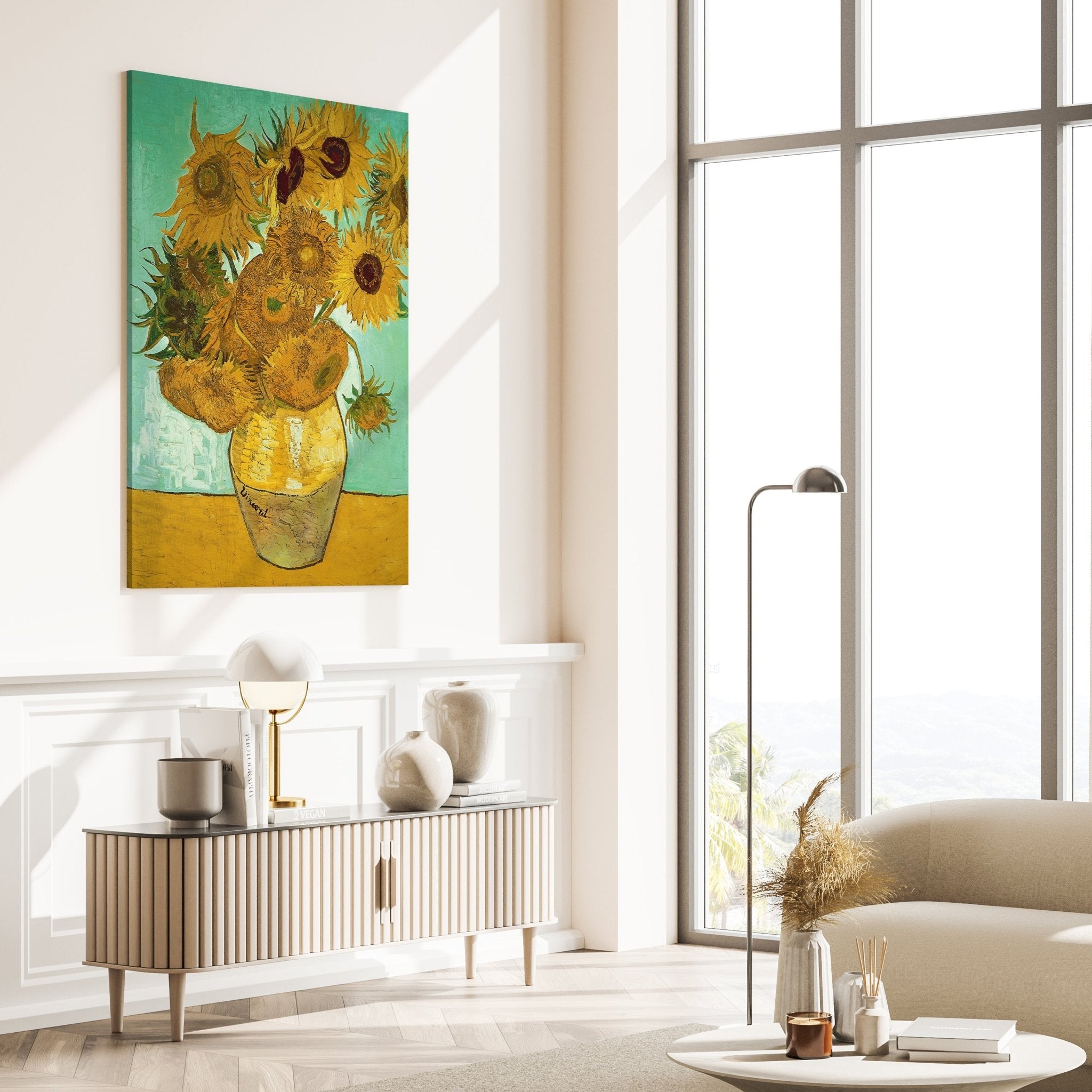 Leinwandbild Sonnenblumen,Van Gogh M0881 kaufen - Bild 2