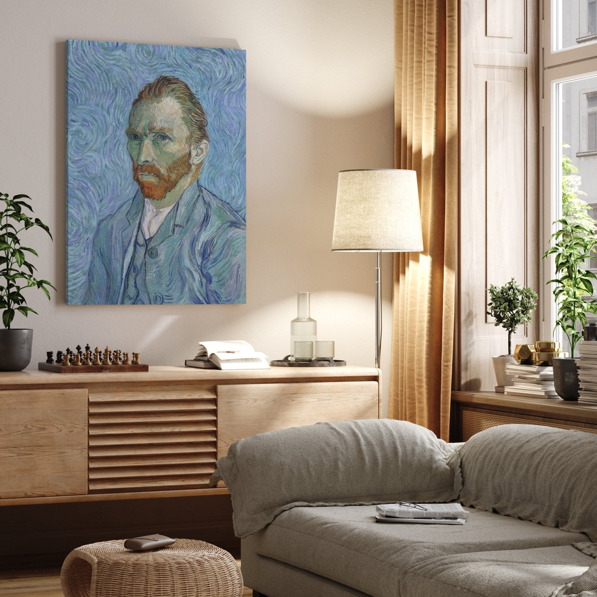 Leinwandbild Vincent Van Gogh, Selbstportrait M0883 kaufen - Bild 2