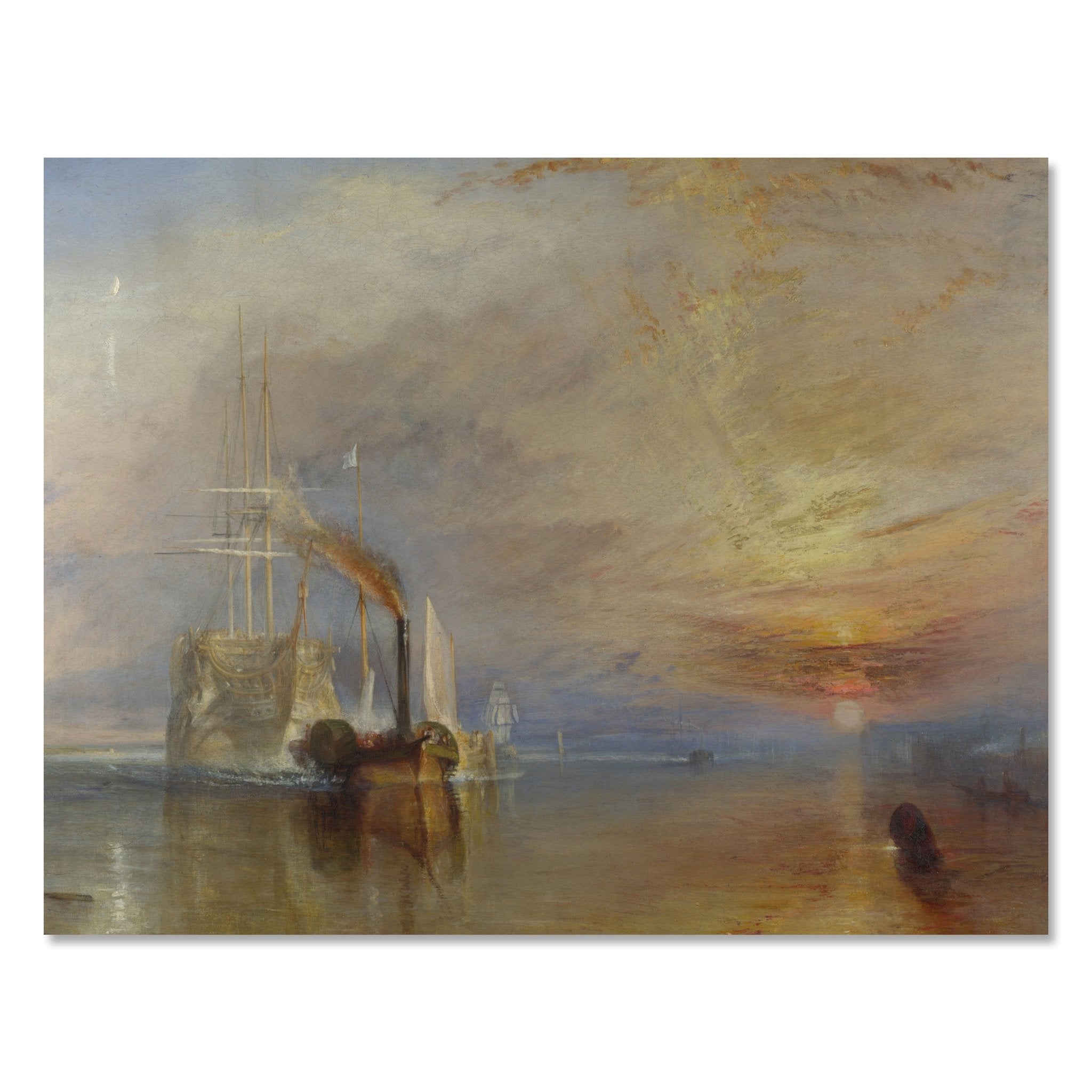 Leinwandbild Temeraire - William Turner M0890 kaufen - Bild 1