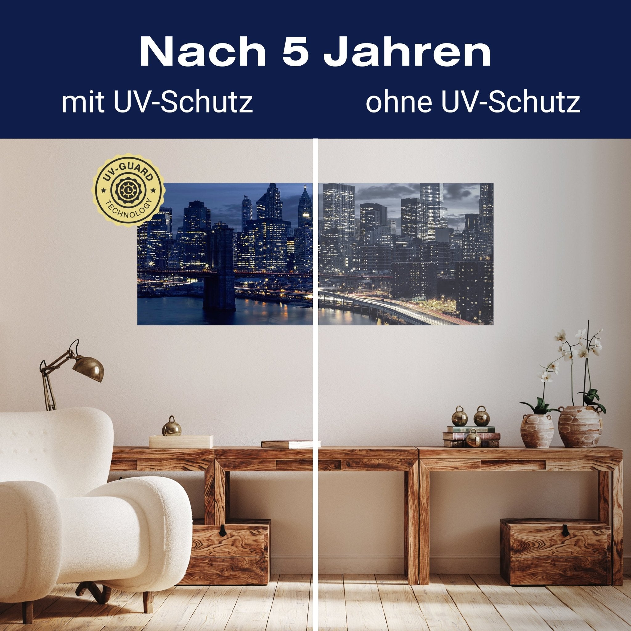 Leinwandbild Skyline der Innenstadt von New York M0935 kaufen - Bild 9