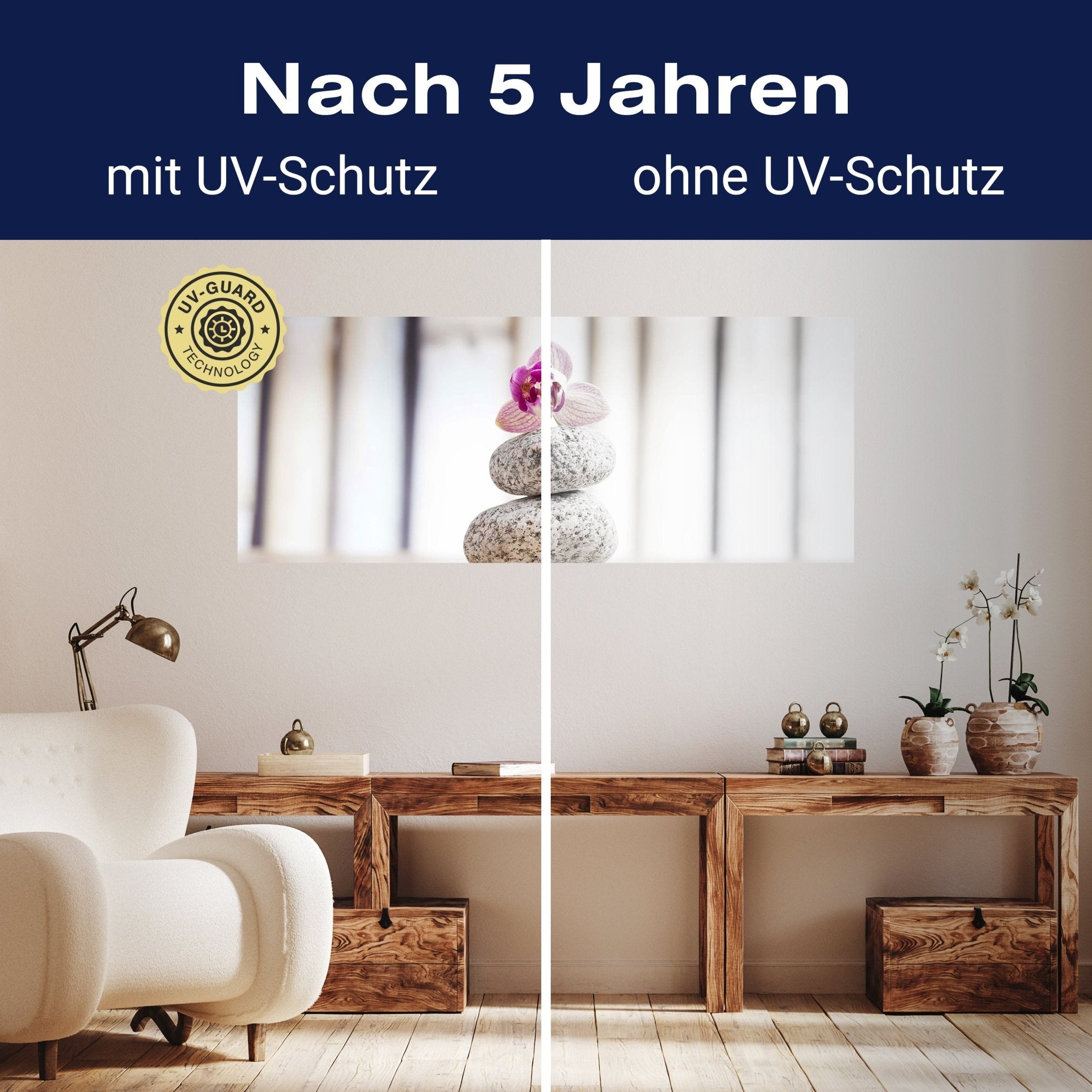 Leinwandbild Orchideen und weiße Steine - Wellness M0959 kaufen - Bild 9