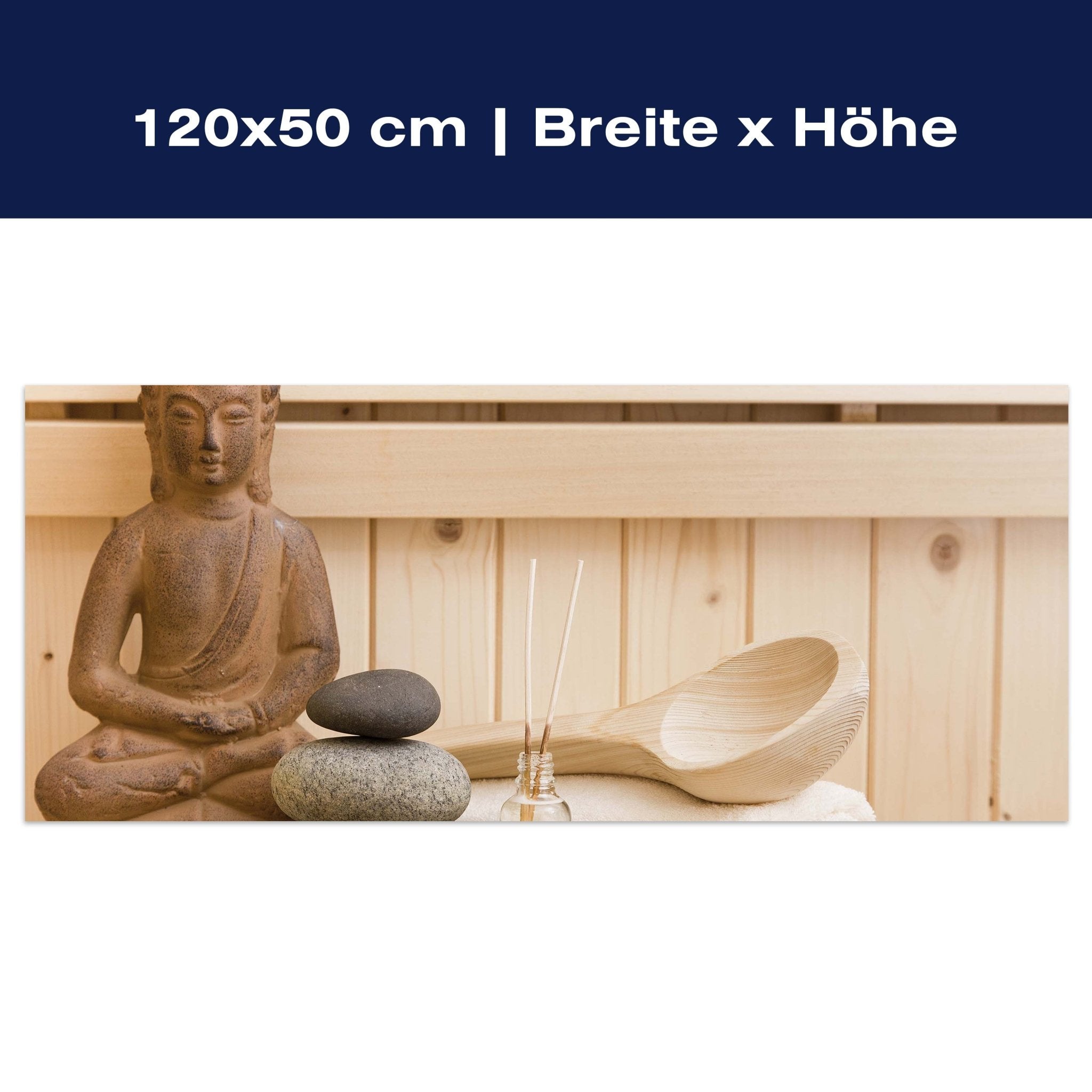 Leinwandbild Finnische Sauna, Wellness- und Wellnesszubehör M0965