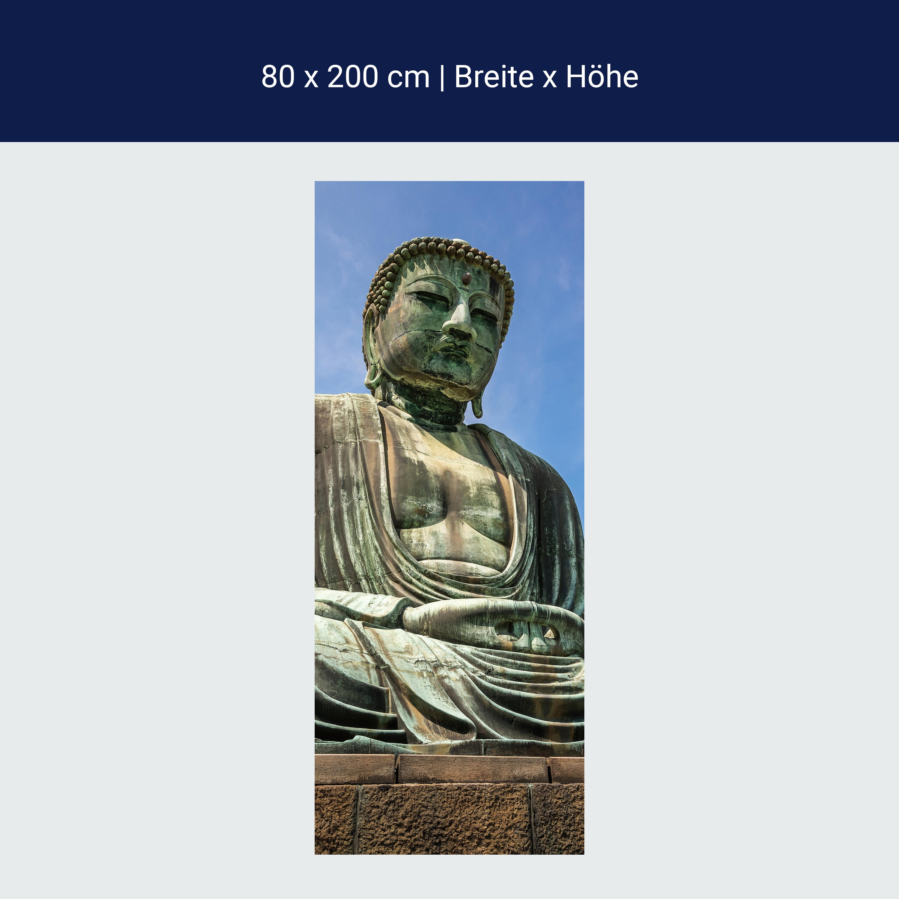 Türtapete Der Große Buddha von Kamakura M0973