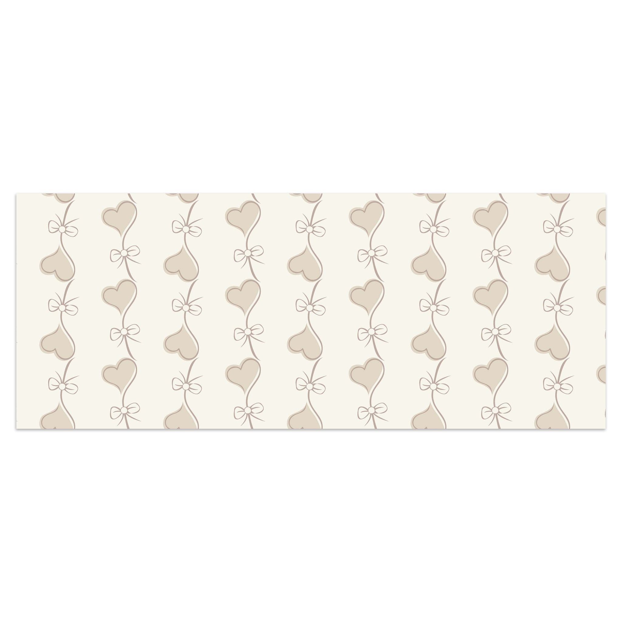 Leinwandbild Retro Herzen auf Beige Hintergrund M0993 kaufen - Bild 1