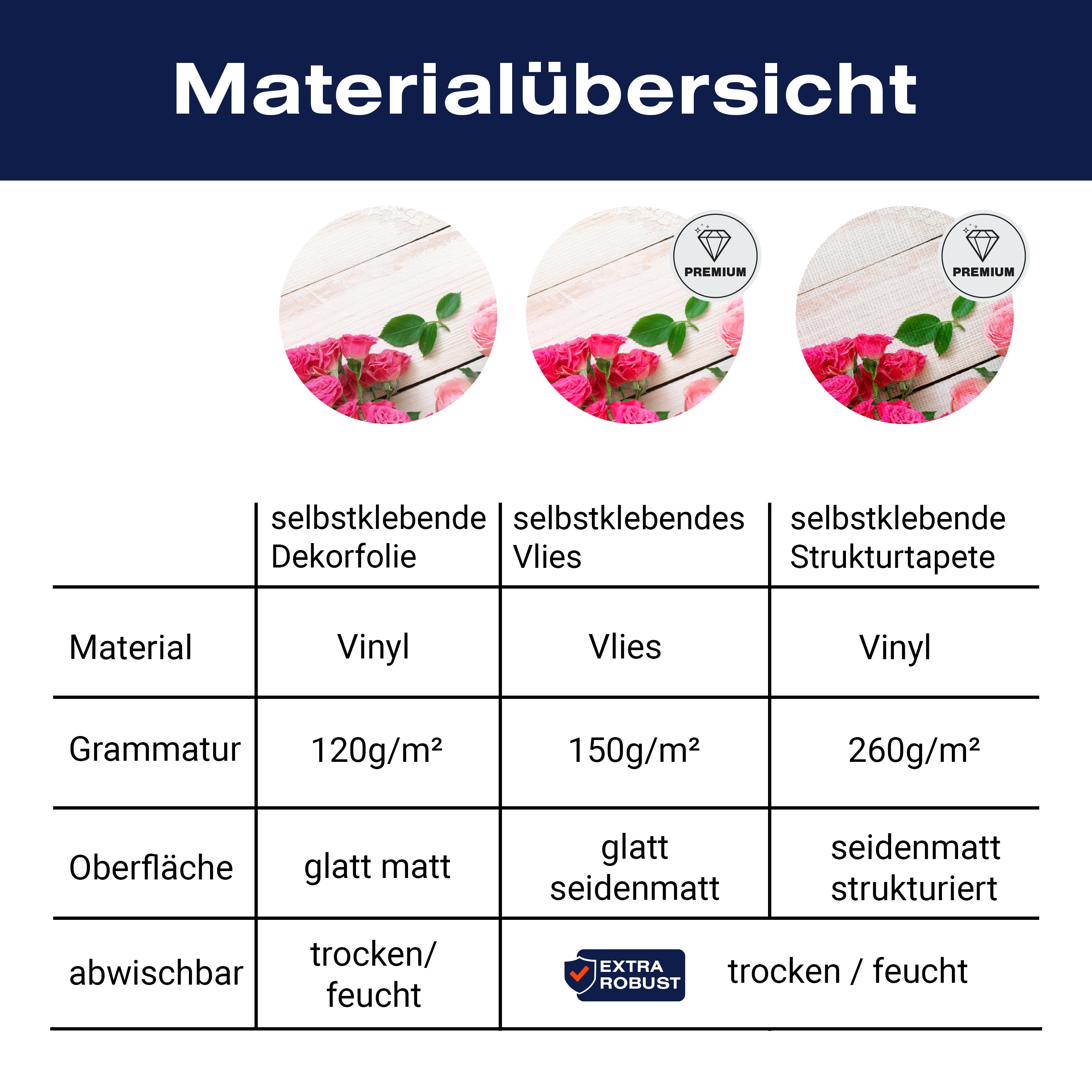 Türtapete Rosa und karminrote Rosen M1034 - Bild 9