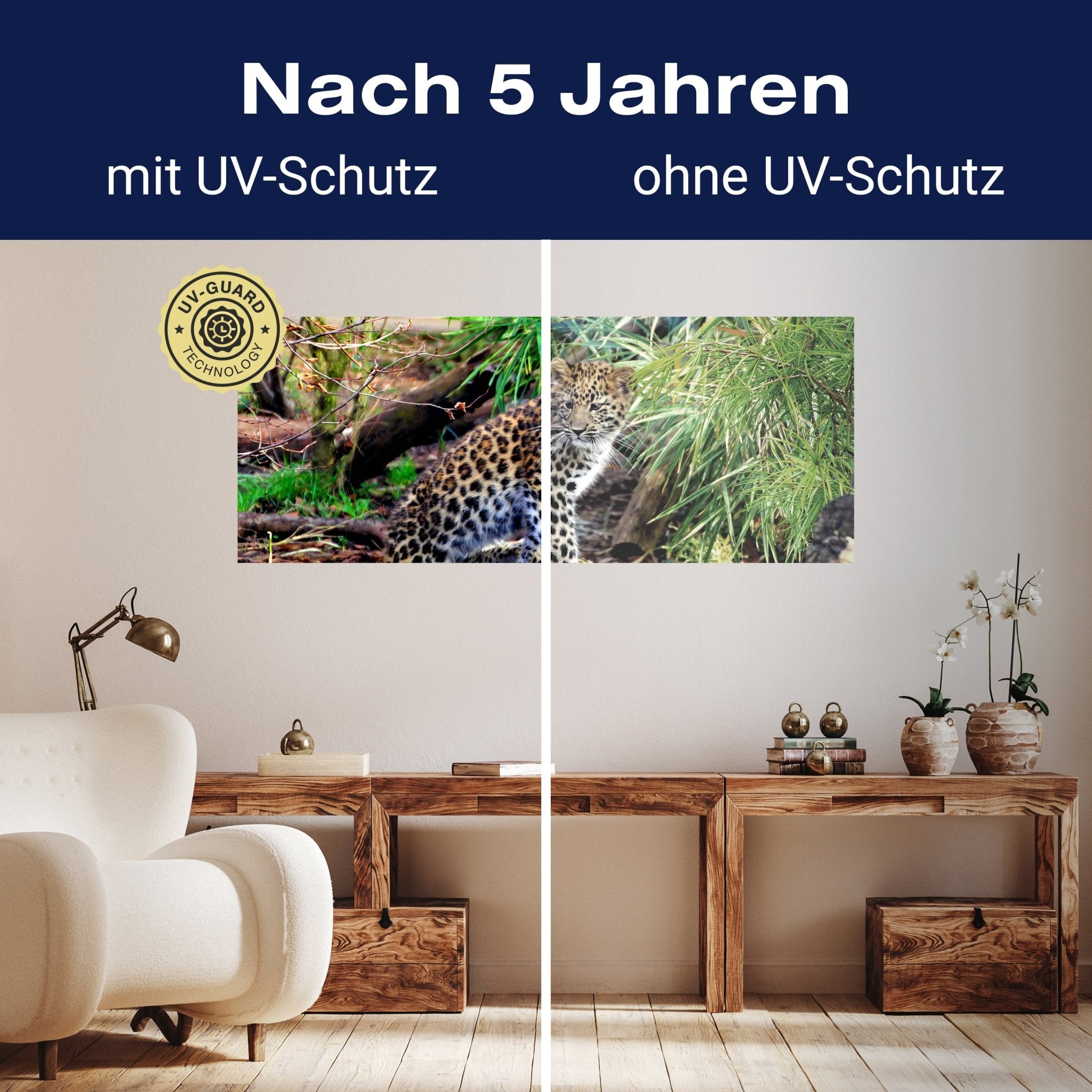 Leinwandbild Kleiner Leopard M1060 kaufen - Bild 9