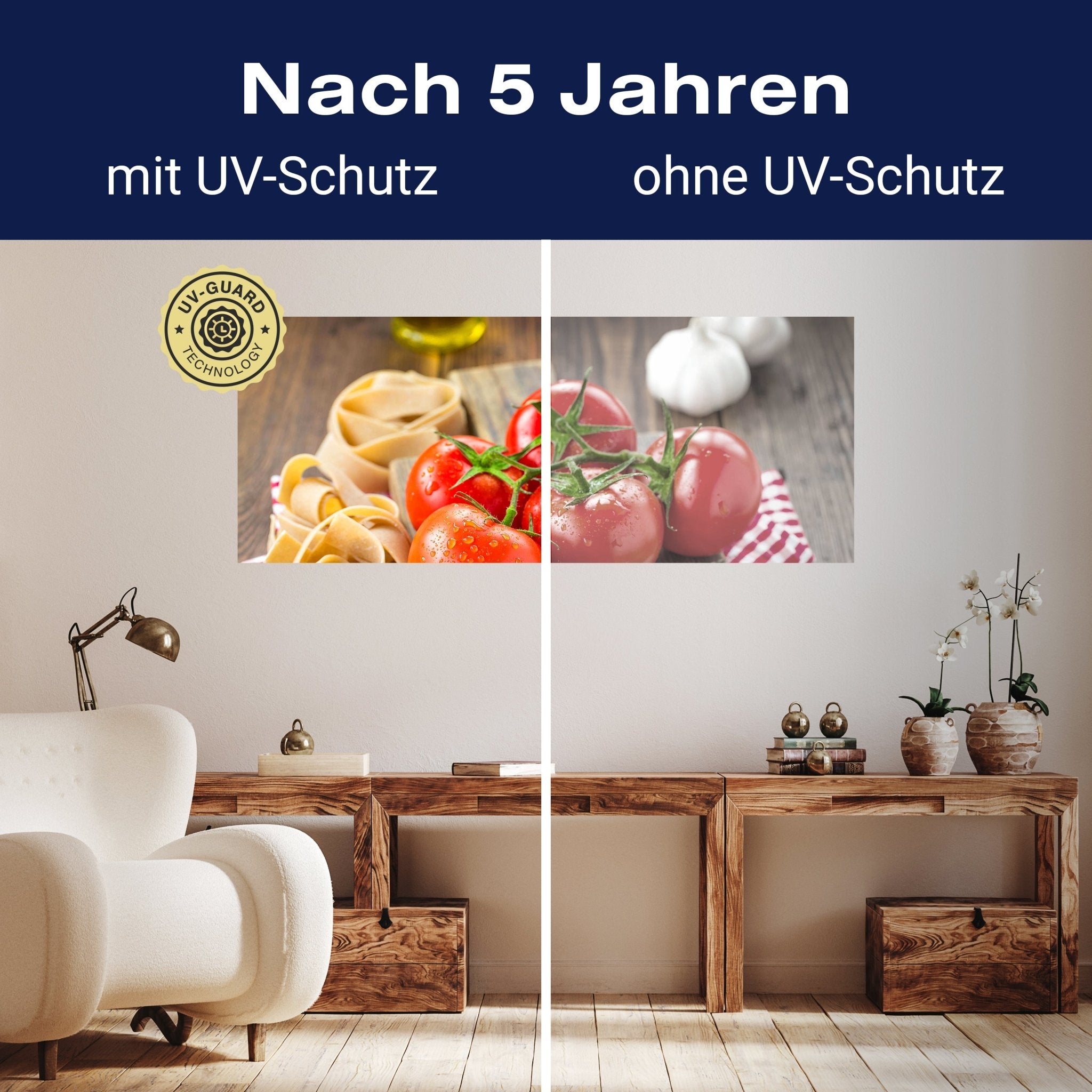 Leinwandbild Tomaten und Nudeln M1064 kaufen - Bild 9